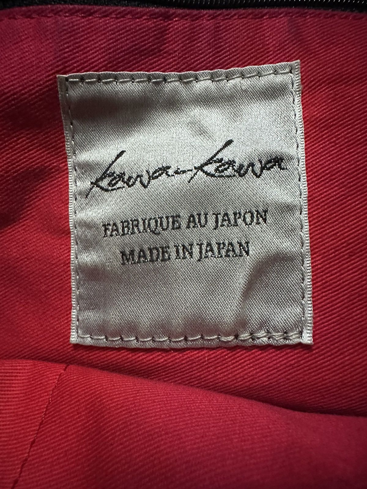 Yohji Yamamoto RARE‼️ KAWA-KAWA JAPAN BY YOHJI YAMAMOTO FULL LEATHER BAGPACK Size ONE SIZE - 13 Thumbnail