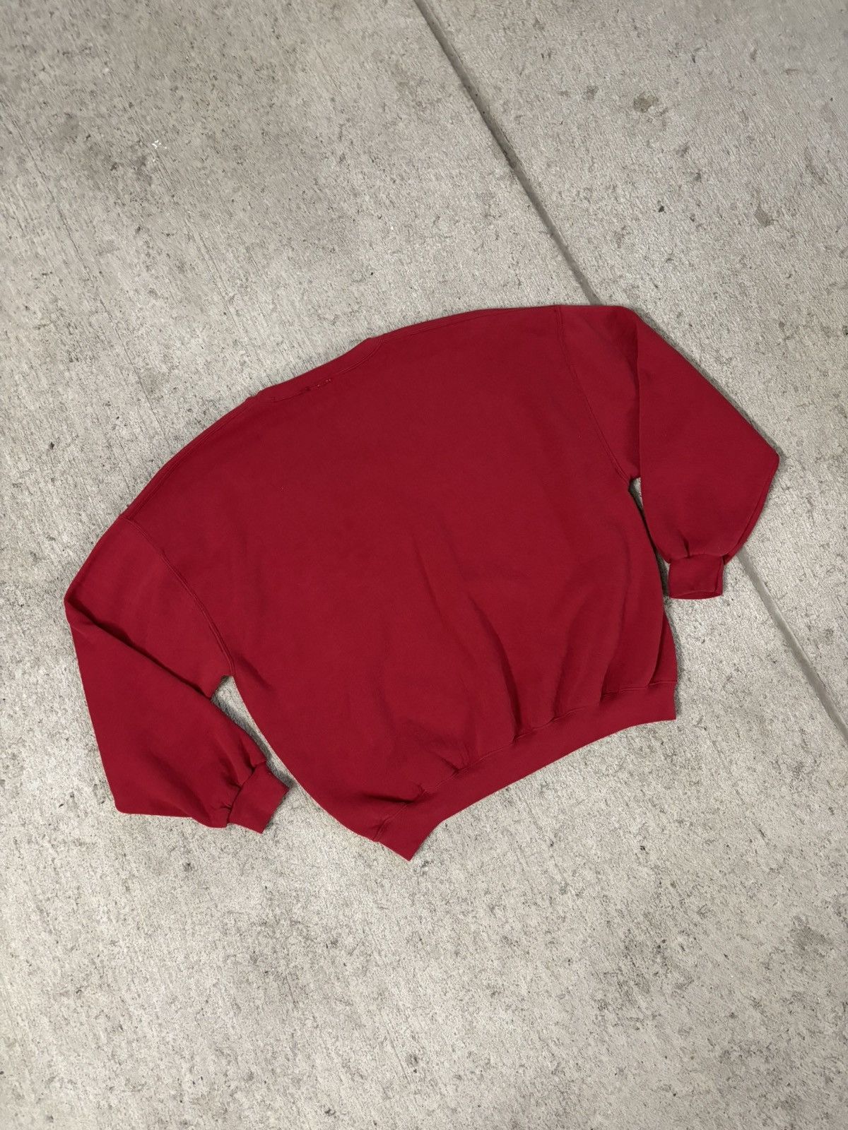 Russell Athletic × Vintage Red Blank Russell athletic crewneck sweatshirt Size US XL / EU 56 / 4 - 6 Thumbnail