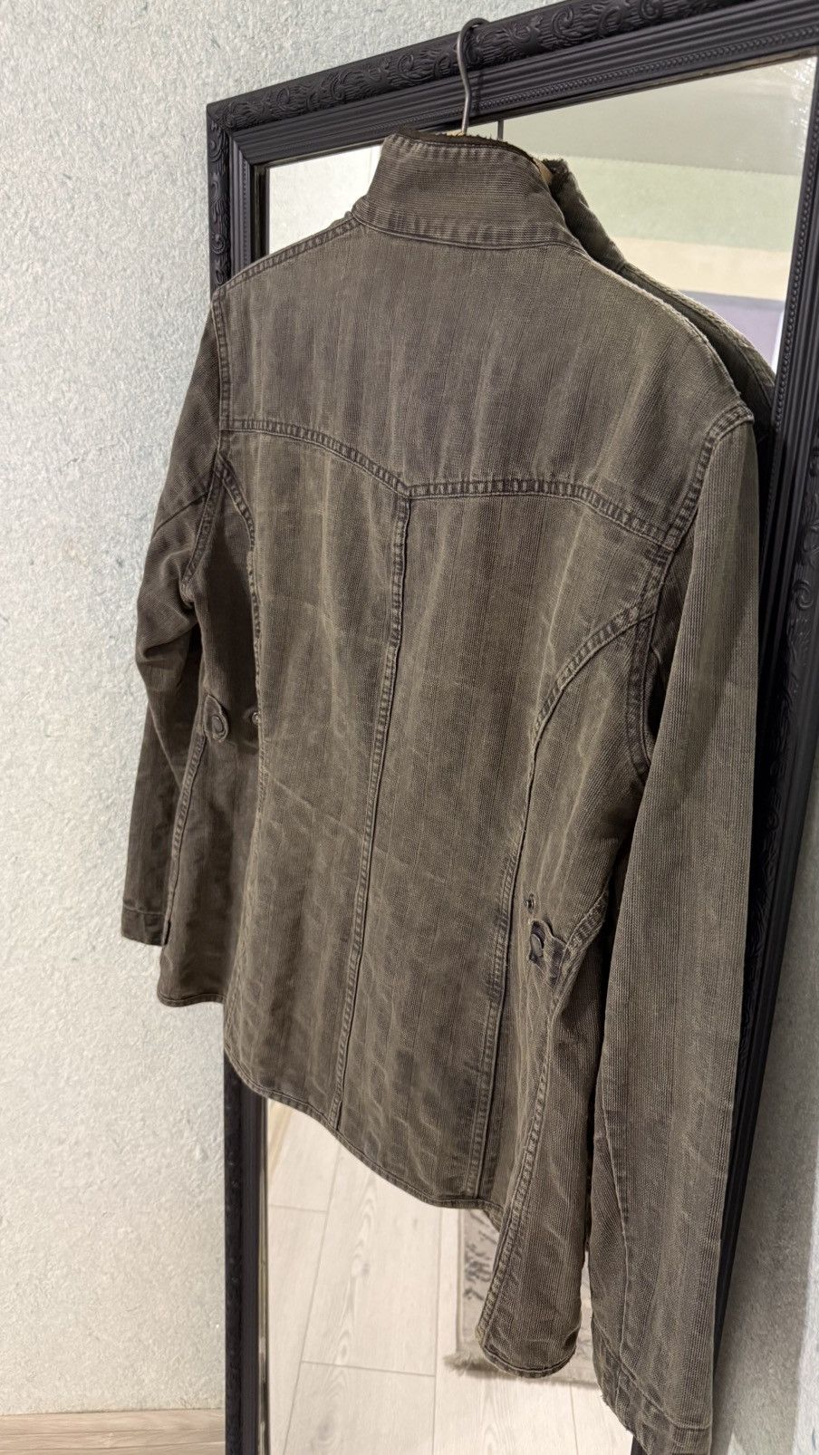Barbour Barbour Natural Weathered Cotton Jacket Women's Size L / US 10 / IT 46 - 5 Thumbnail