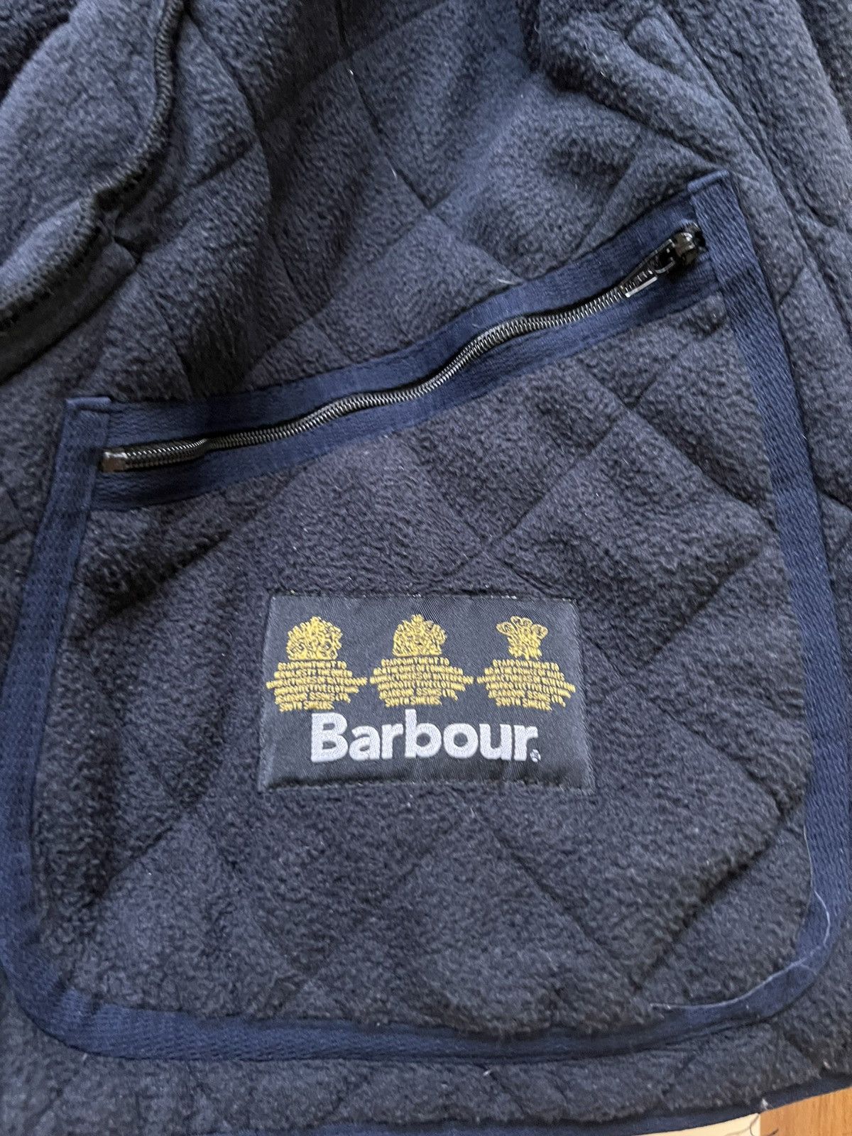Barbour BARBOUR POLAR QUILTED JACKET - NAVY Size US L / EU 52-54 / 3 - 4 Thumbnail