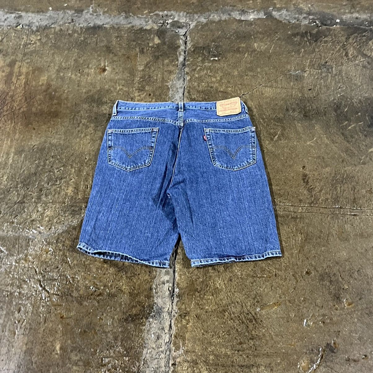 Levi's × Vintage Crazy Vintage Y2K Levi's 505 Jorts Baggy Skater Denim Shorts Size US 36 / EU 52 - 1 Thumbnail