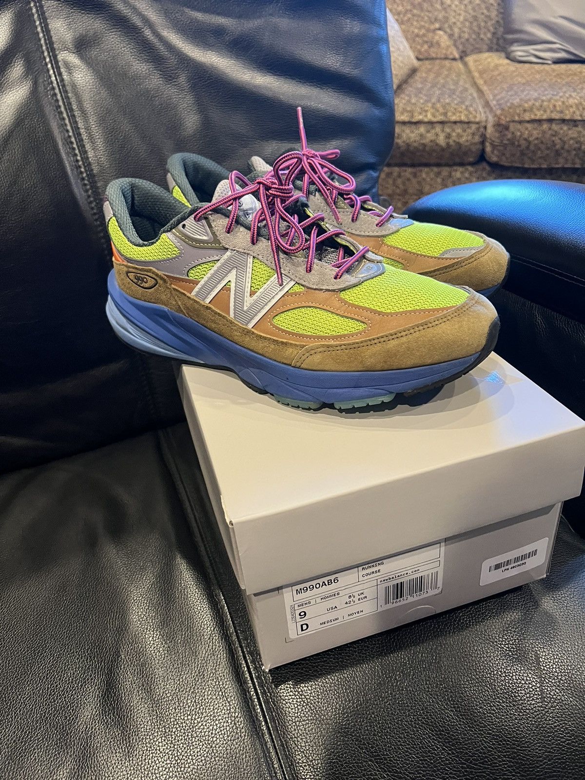 New Balance 990v6 MiUSA Action Bronson Baklava