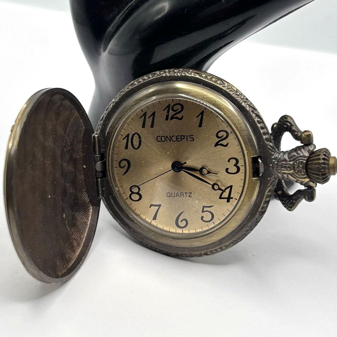 Other Gold & Black Dad Pocket Watch Size ONE SIZE - 2 Thumbnail