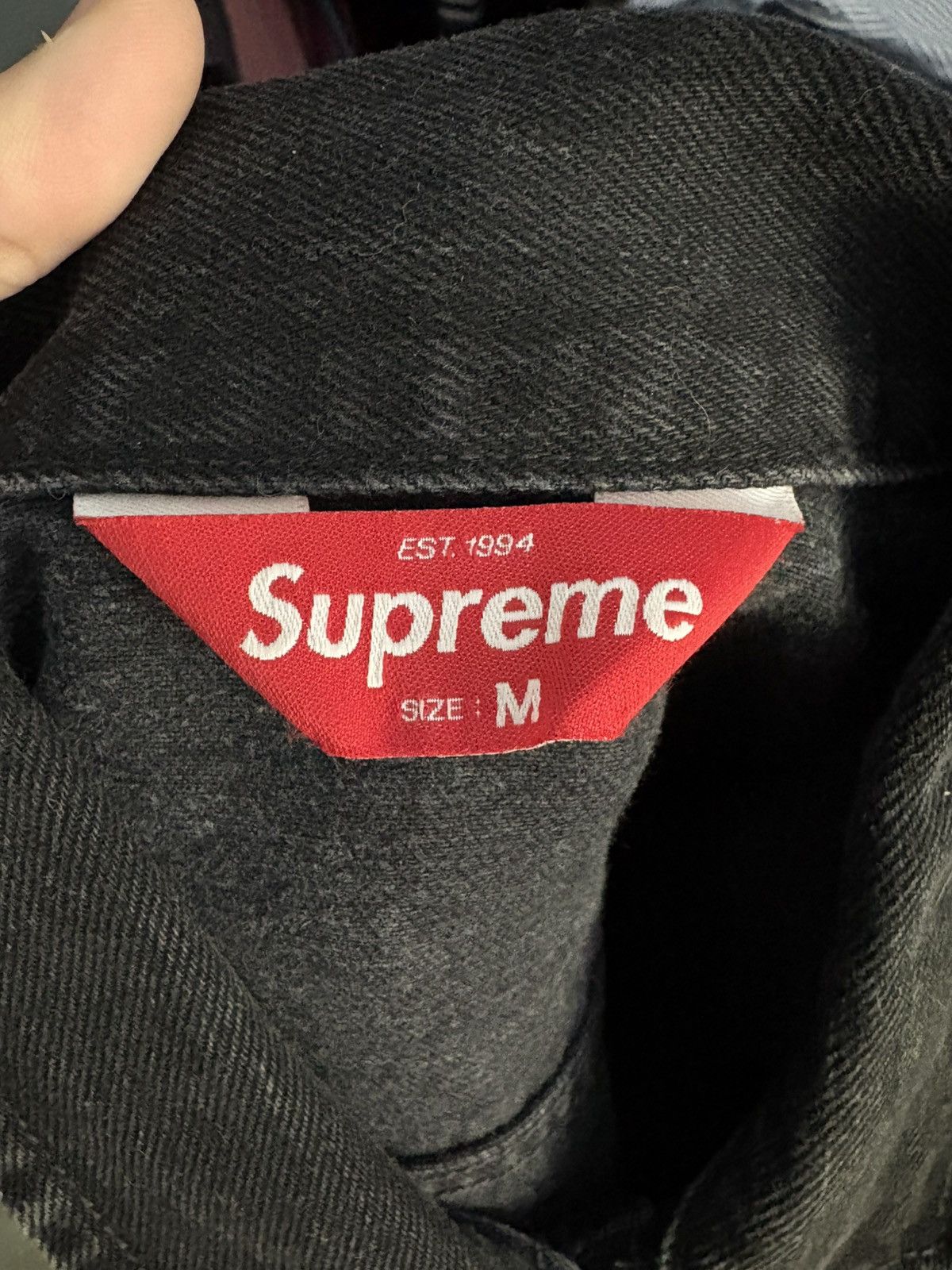 Supreme Supreme Playboy Denim Trucker Jacket SS14 Black Size US M / EU 48-50 / 2 - 4 Thumbnail