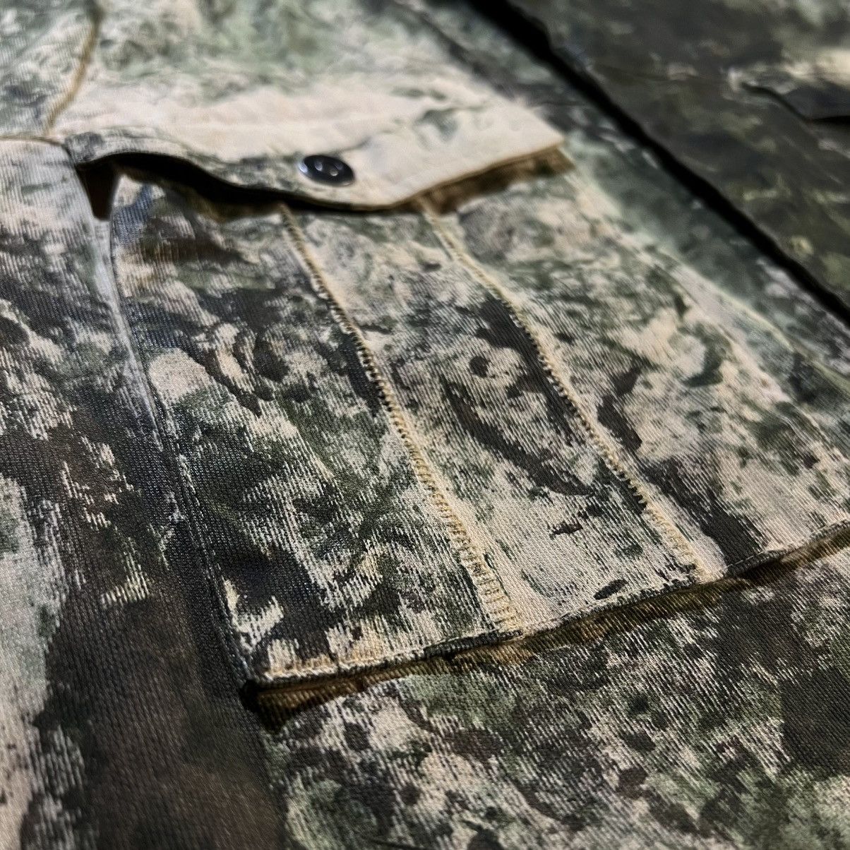 11 By Boris Bidjan Saberi 11 by Boris Bidjan Saberi Green Woodland Camo Jacket Size US L / EU 52-54 / 3 - 3 Thumbnail