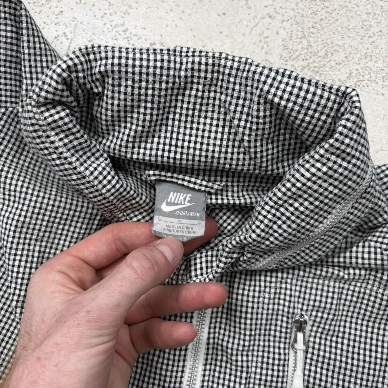 Nike 00’s Nike Gingham Jacket (L) Size US L / EU 52-54 / 3 - 4 Thumbnail