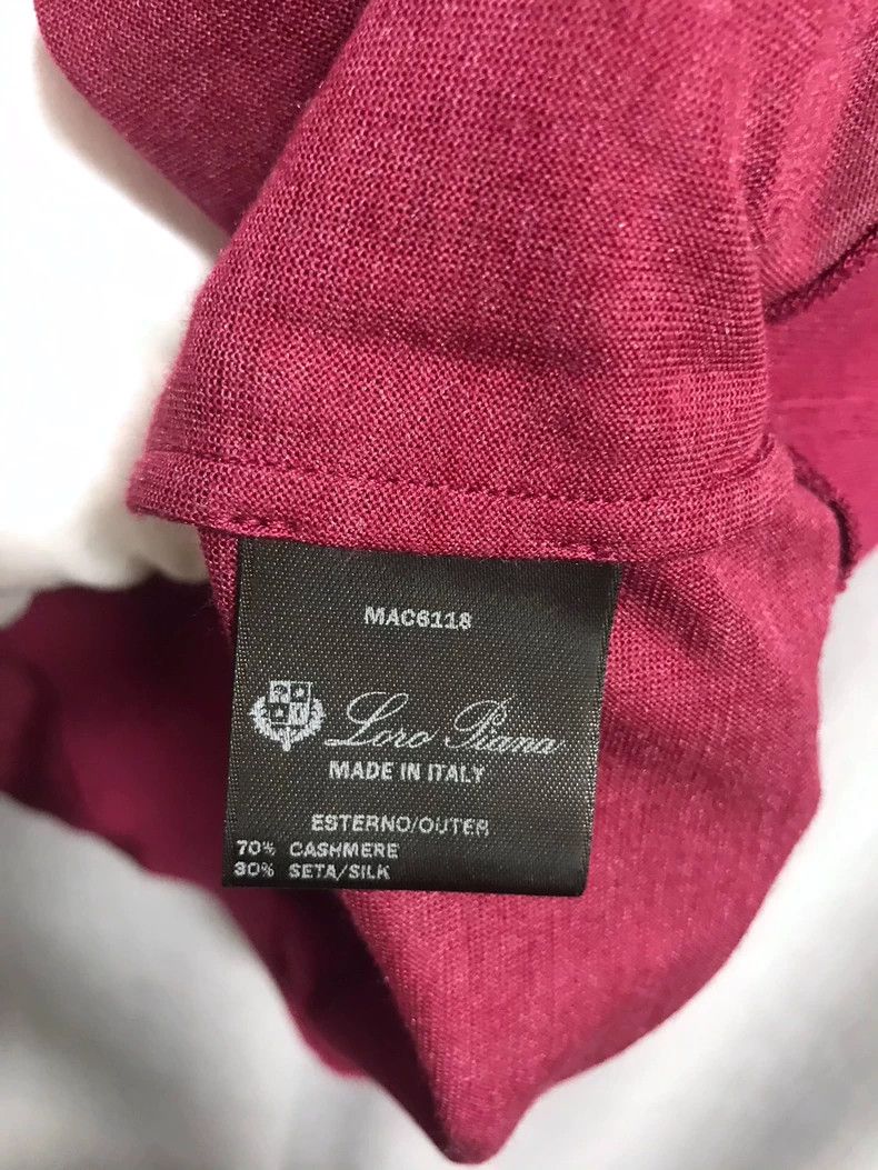 Loro Piana Loro piana Ultra-fine cashmere silk thin short-sleeved knit Size M / US 6-8 / IT 42-44 - 6 Thumbnail