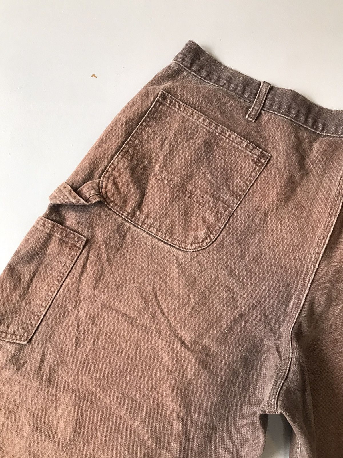 Carhartt Vintage carhartt faded carpenter workwear denim Size US 44 / EU 60 - 14 Thumbnail