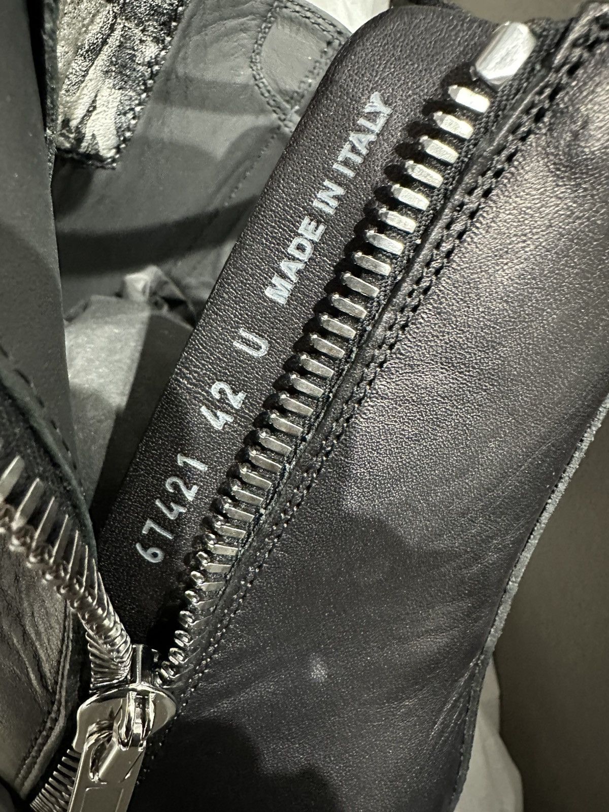 Rick Owens RICK OWENS - Hi Sneaks Black Black Size US 9 / EU 42 - 7 Thumbnail