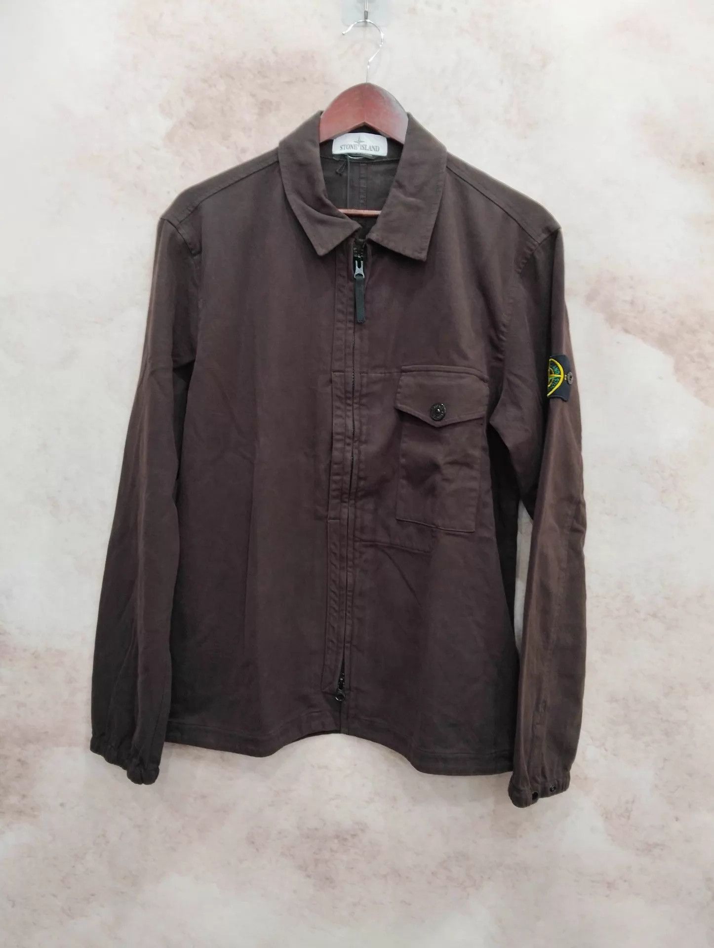 Stone Island STONE ISLAND Solid Casual Pocket Collared Jacket M Size US M / EU 48-50 / 2 - 1 Thumbnail
