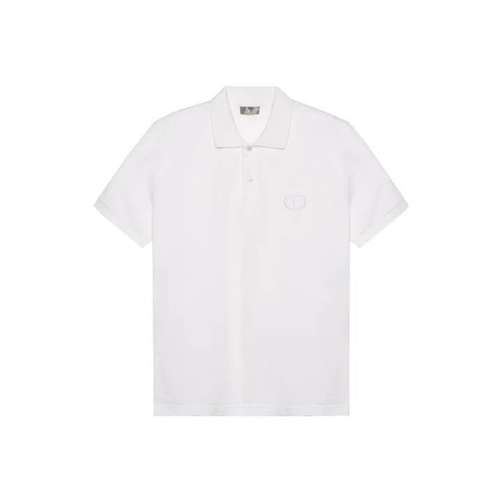 Dior Dior Dior White Casual Polo Shirt for Men 0079-2507 Size US S / EU 44-46 / 1 - 1 Thumbnail
