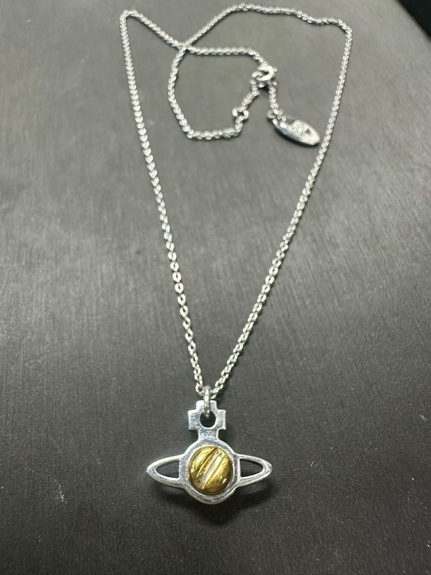 Vivienne Westwood Vivienne Westwood Saturn Necklace Size ONE SIZE - 1 Thumbnail