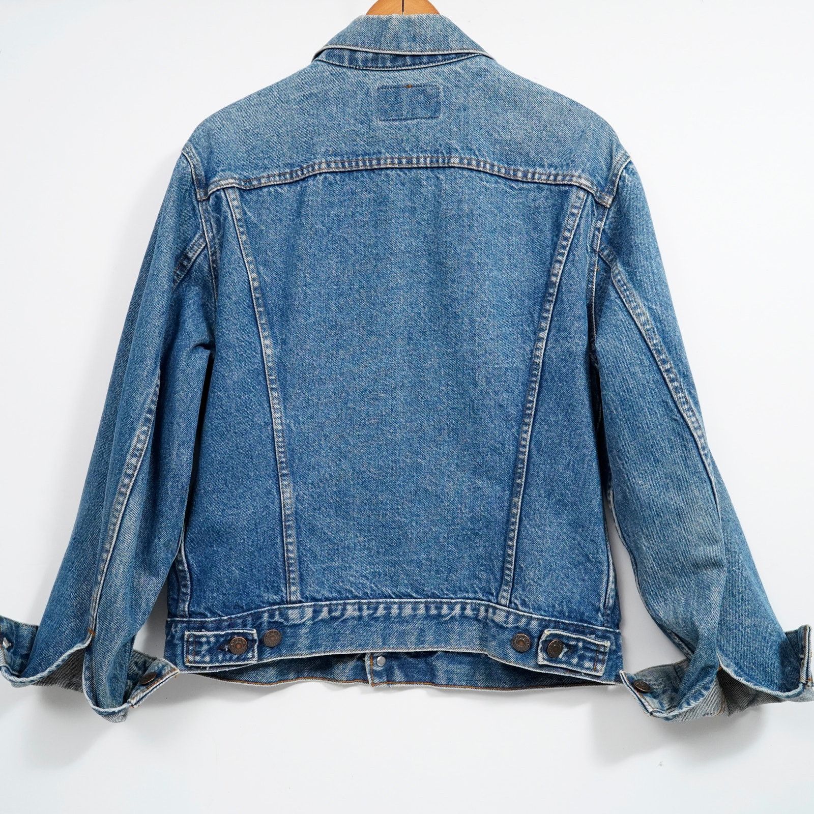 Levi's Vintage 80s Levi’s 70506 0216 Denim Trucker Jacket USA 40 Size US M / EU 48-50 / 2 - 4 Thumbnail
