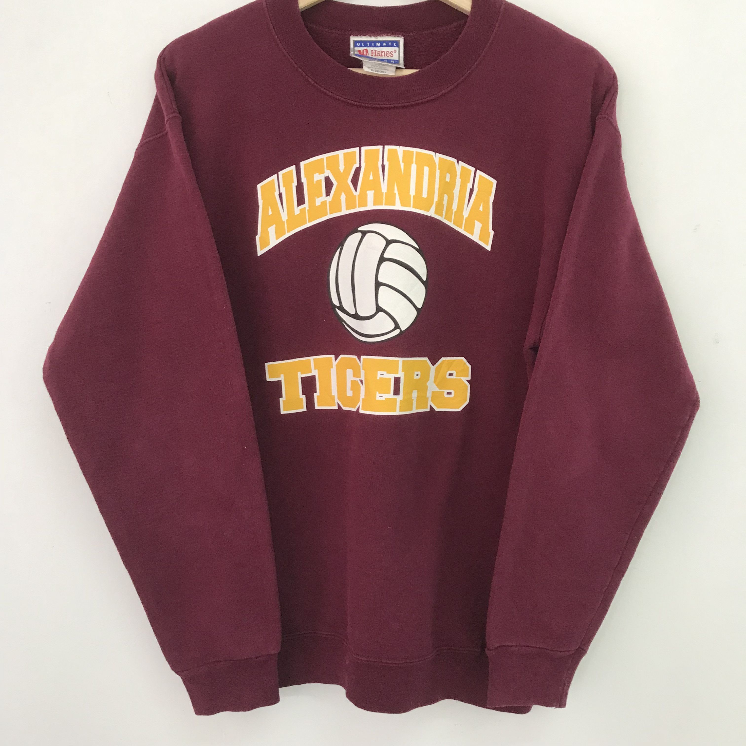 Alexander Wang Vintage Alexandria Tigers Maroon Sweatshirt - 553 Size US S / EU 44-46 / 1 - 6 Thumbnail
