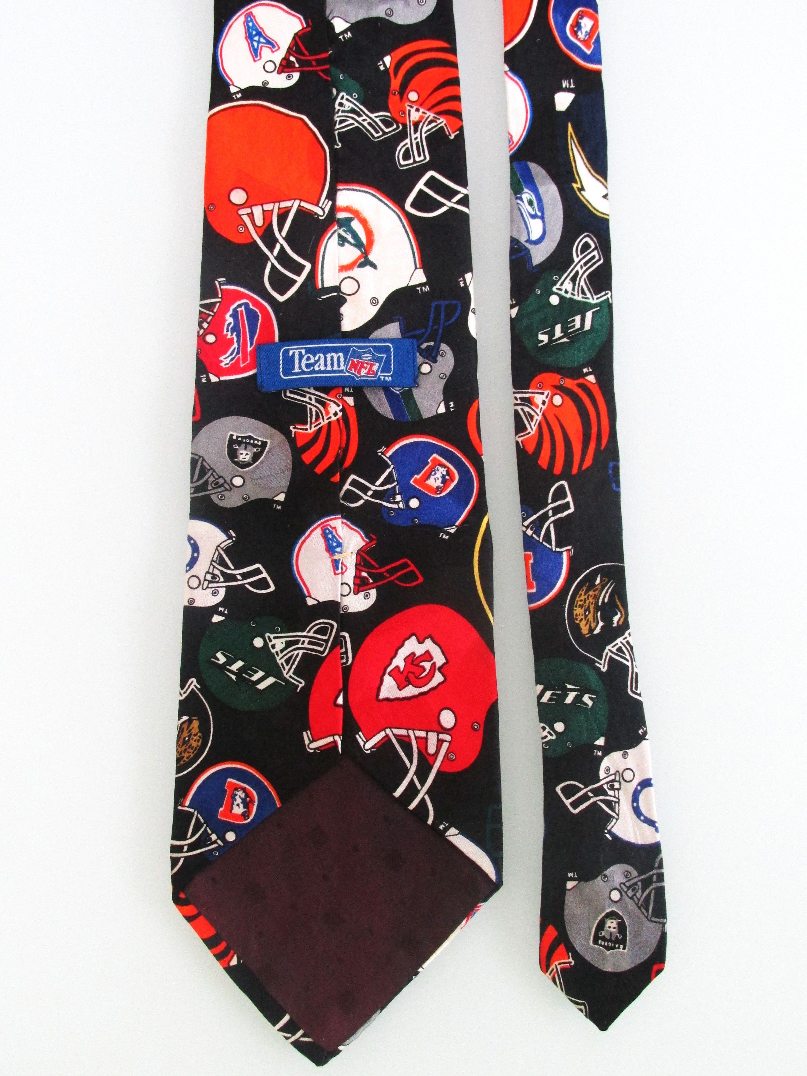 NFL Team NFL (NWOT) AFC Team Helmets Silk Tie Size ONE SIZE - 4 Thumbnail