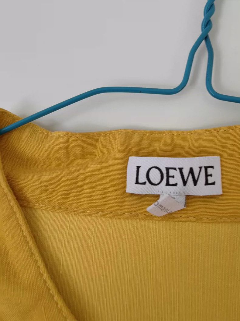 Loewe LOEWE Yellow ginger polychrome shirt skirt Size XS / US 0-2 / IT 36-38 - 4 Thumbnail