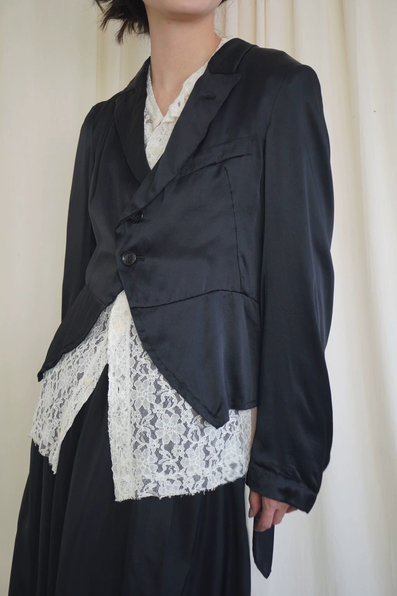 Comme des Garcons COMME des GARCONS Silk Scarf Jacket 2004SS Gold Label Size M / US 6-8 / IT 42-44 - 7 Thumbnail