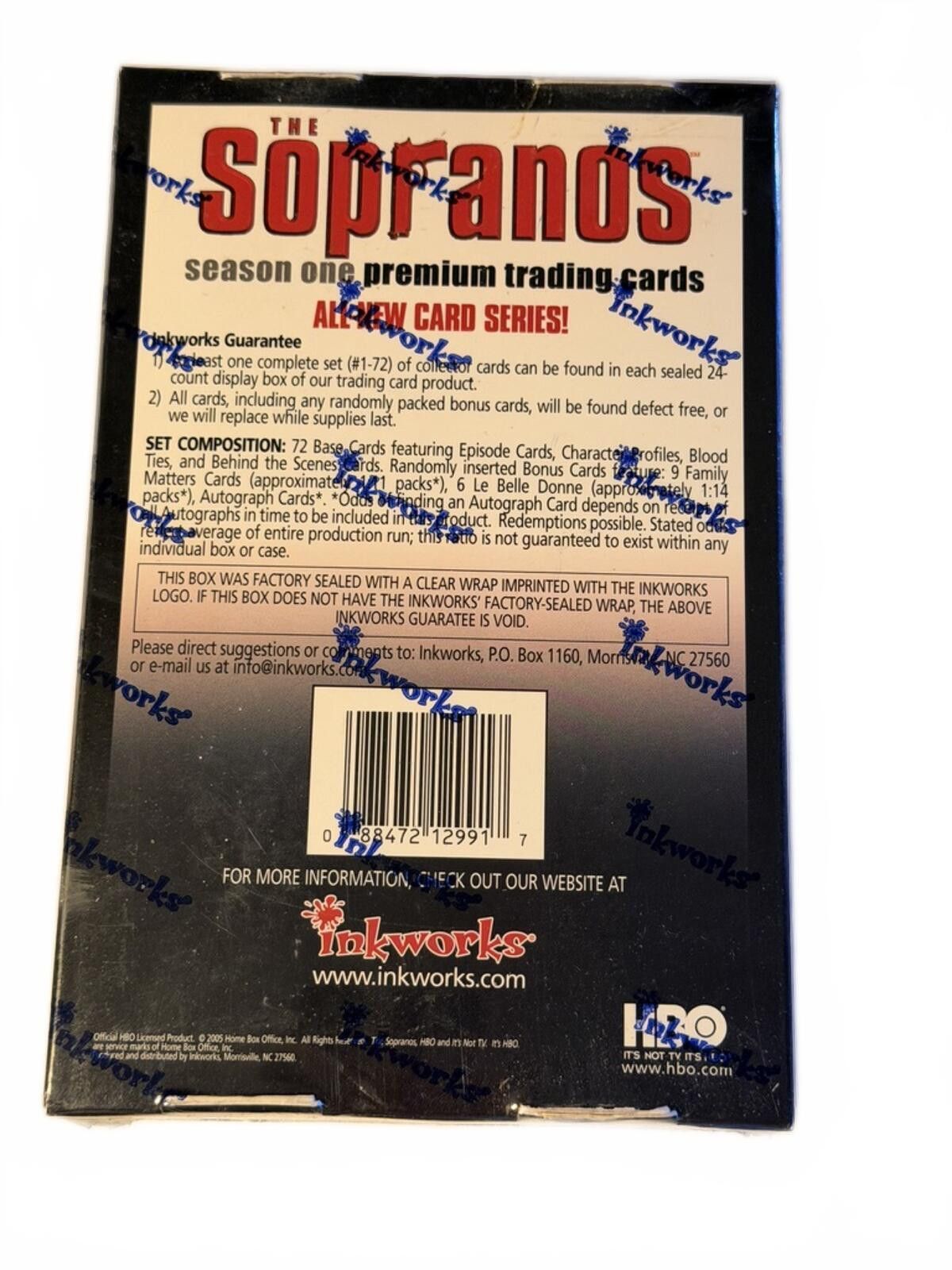 Other HBO x The Sopranos Season 1 Premium Trading Cards Tradeworks Size ONE SIZE - 9 Thumbnail