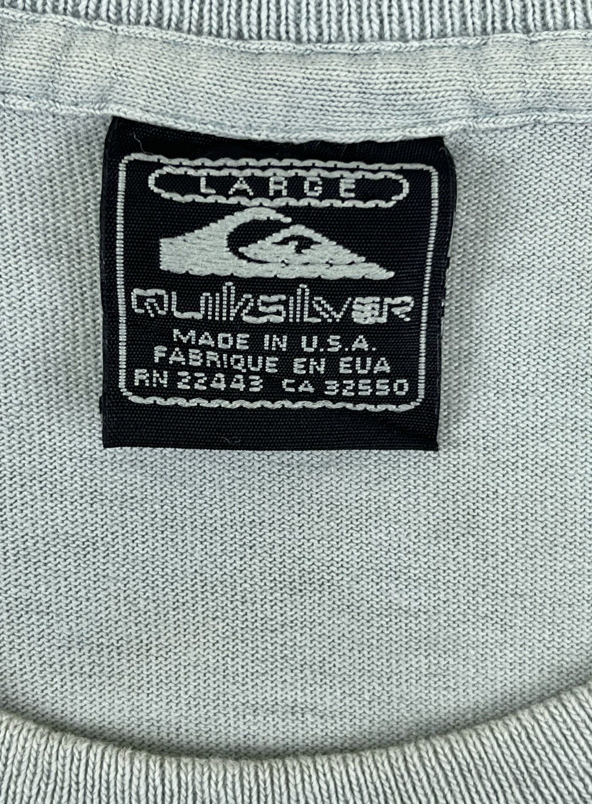 Quiksilver Vintage Quicksilver Surfboarding Tee USA Size US L / EU 52-54 / 3 - 6 Thumbnail
