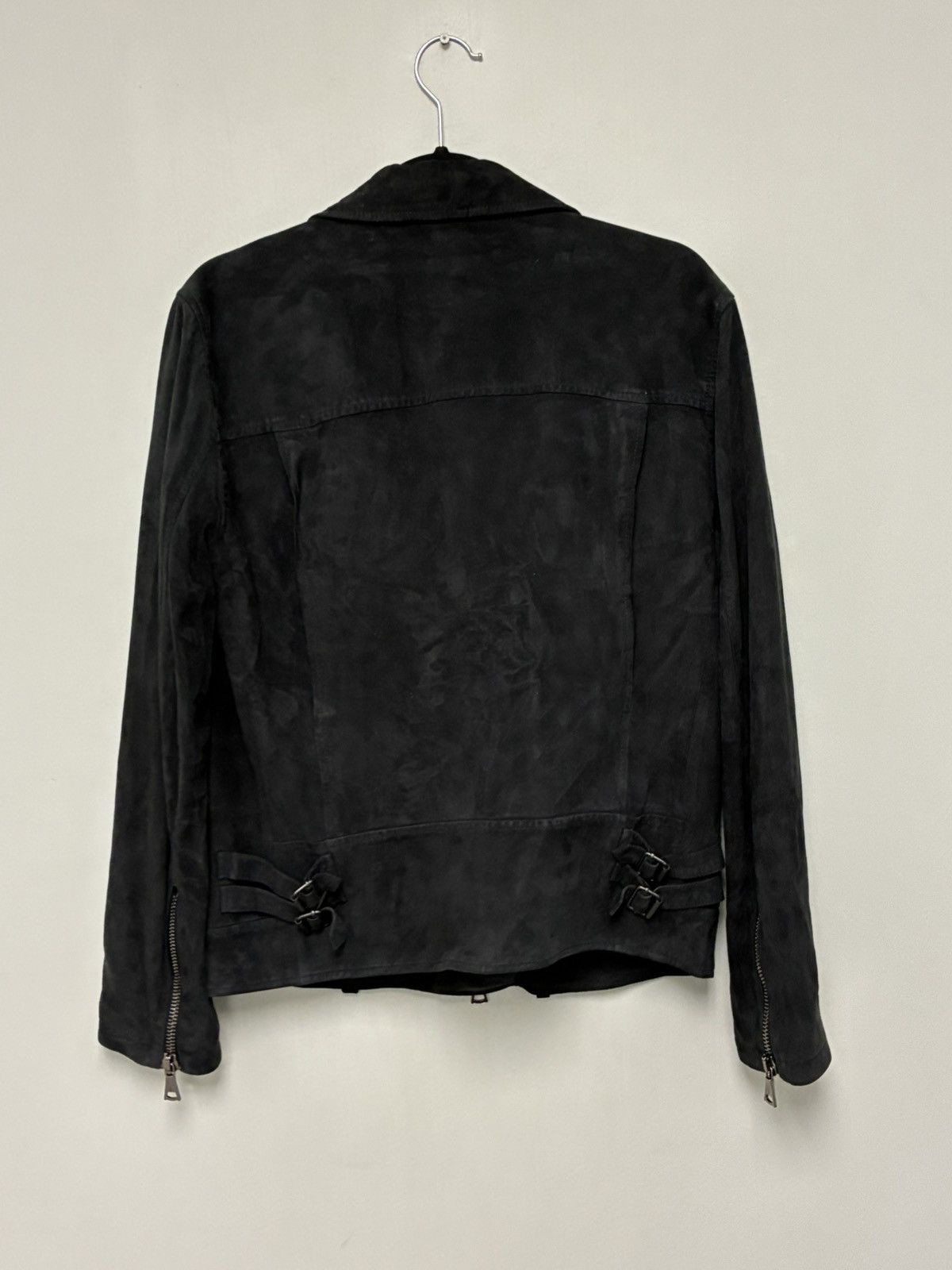 John Varvatos Suede Chelsea Biker Jacket Size EU 46 USA 36 Size US S / EU 44-46 / 1 - 8 Thumbnail