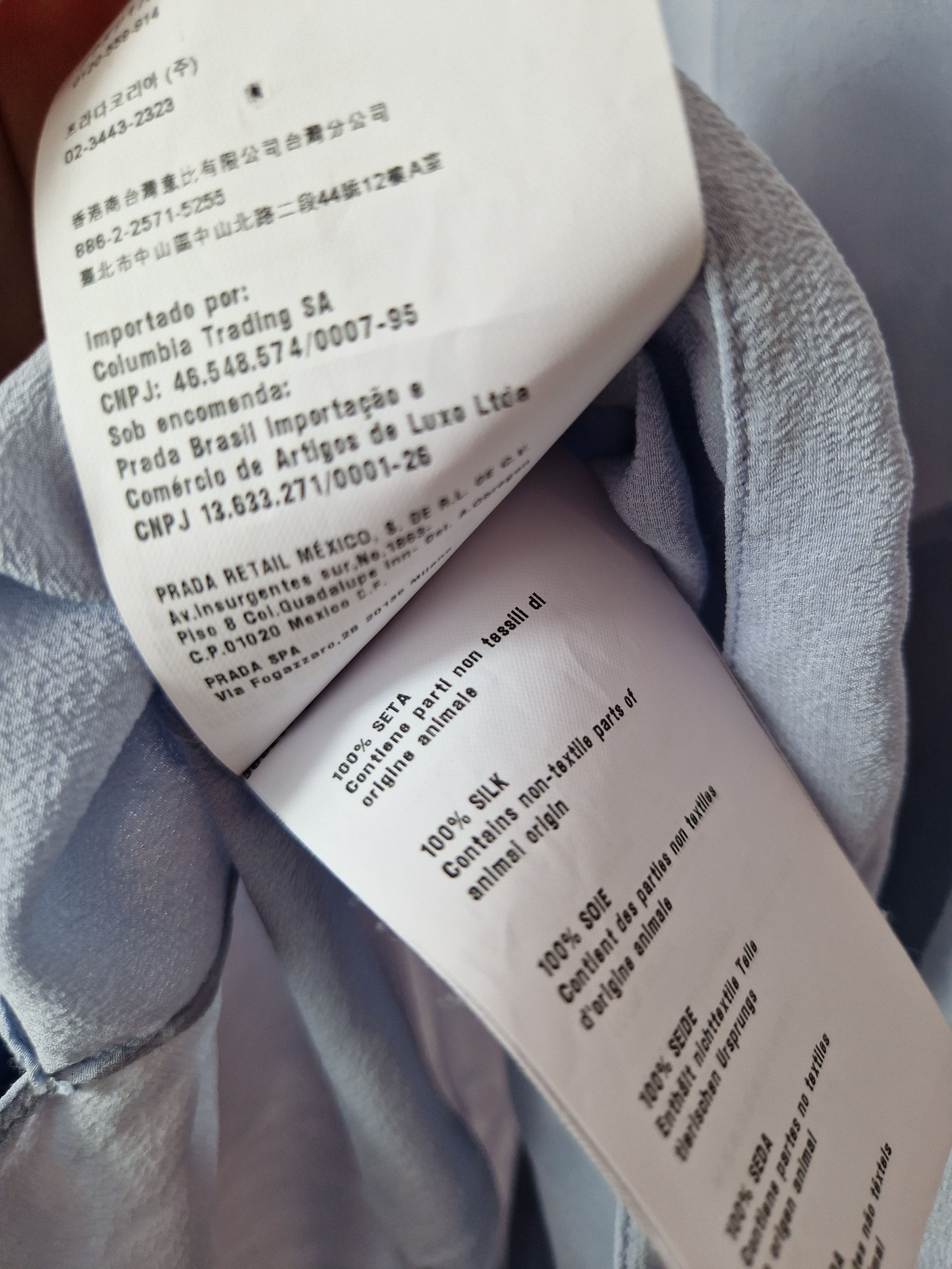Prada Prada A/W 2015 silk blouse Size S / US 4 / IT 40 - 7 Thumbnail