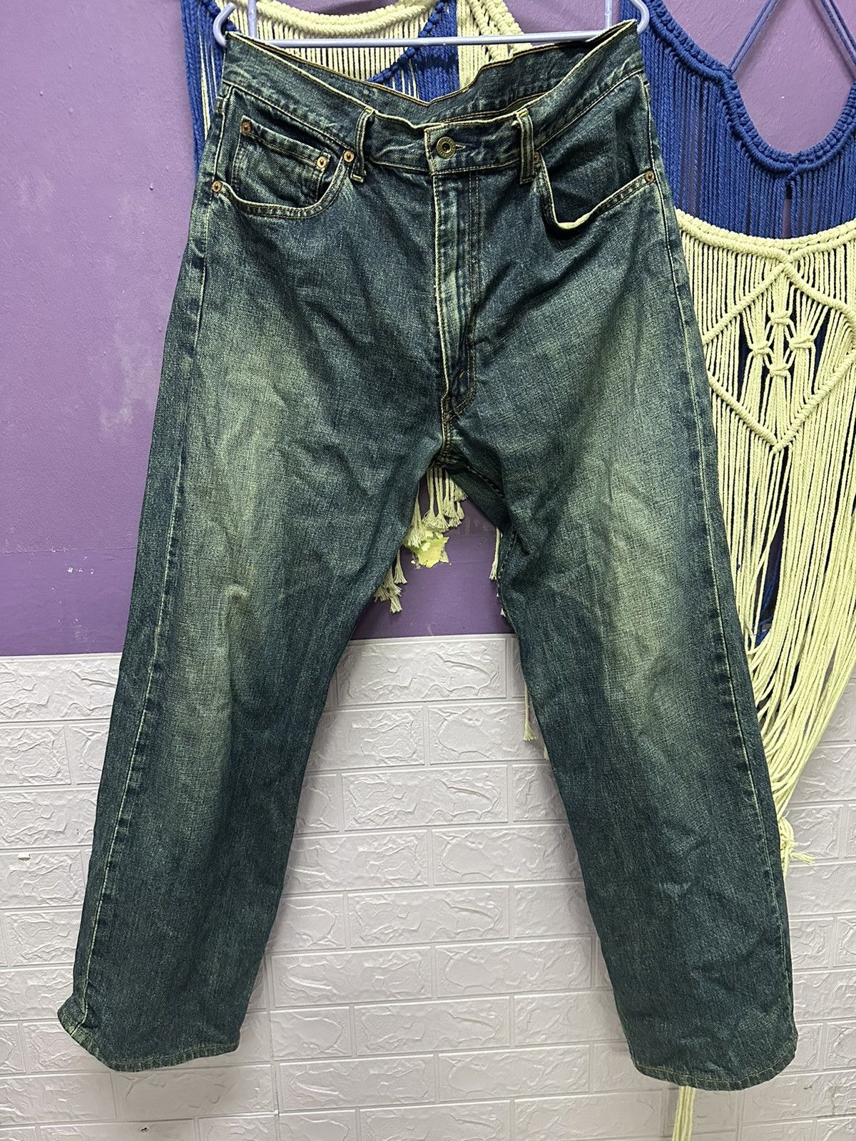 Levi's levis jeans straight cut Size US 34 / EU 50 - 1 Thumbnail