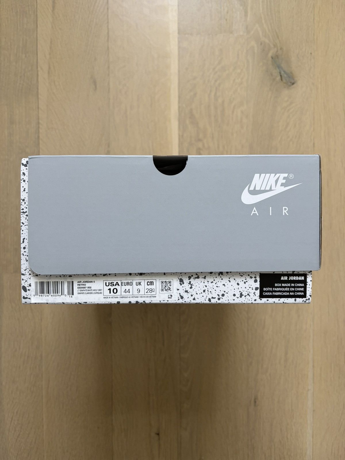 Jordan Brand Air Jordan 5 Retro Wolf Grey 2026 DD0587-002 Size US 10 / EU 43 - 10 Thumbnail