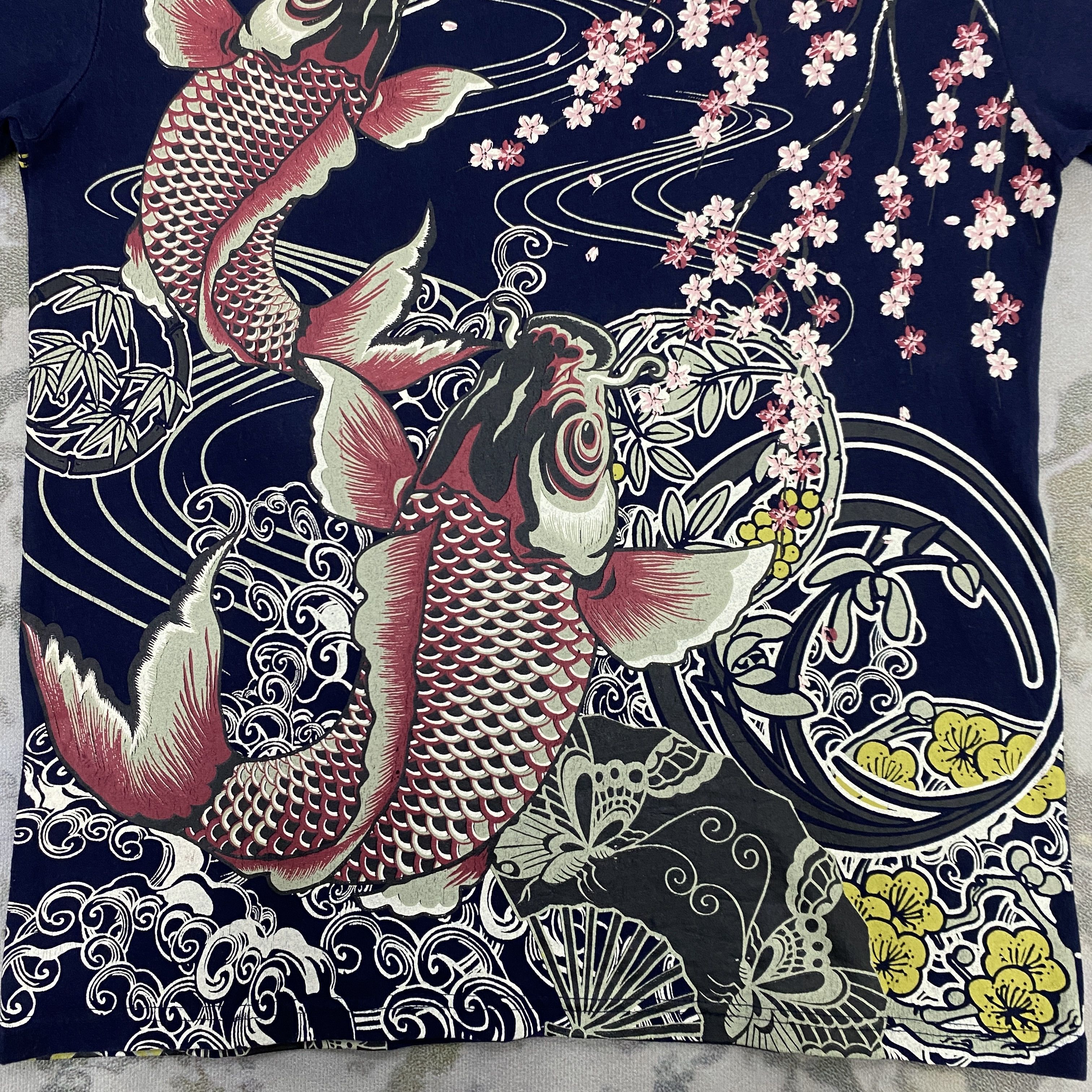 Japanese Brand Vintage Bullet Noise Mt Fuji Tshirt - I047 Size US M / EU 48-50 / 2 - 10 Thumbnail