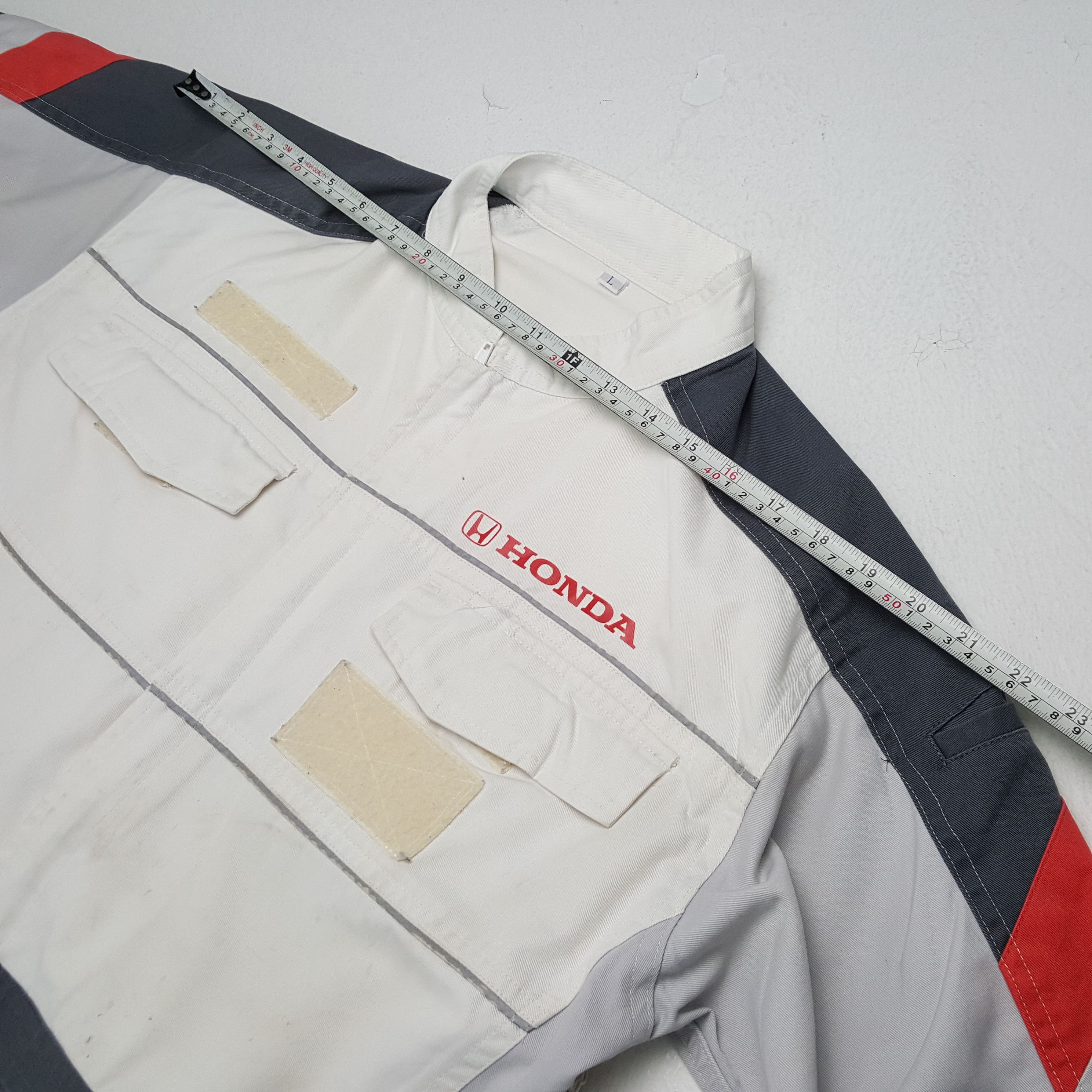 Honda × Vintage HONDA Japanese Motorsports Racing Style Coverall Jacket Size US M / EU 48-50 / 2 - 9 Thumbnail