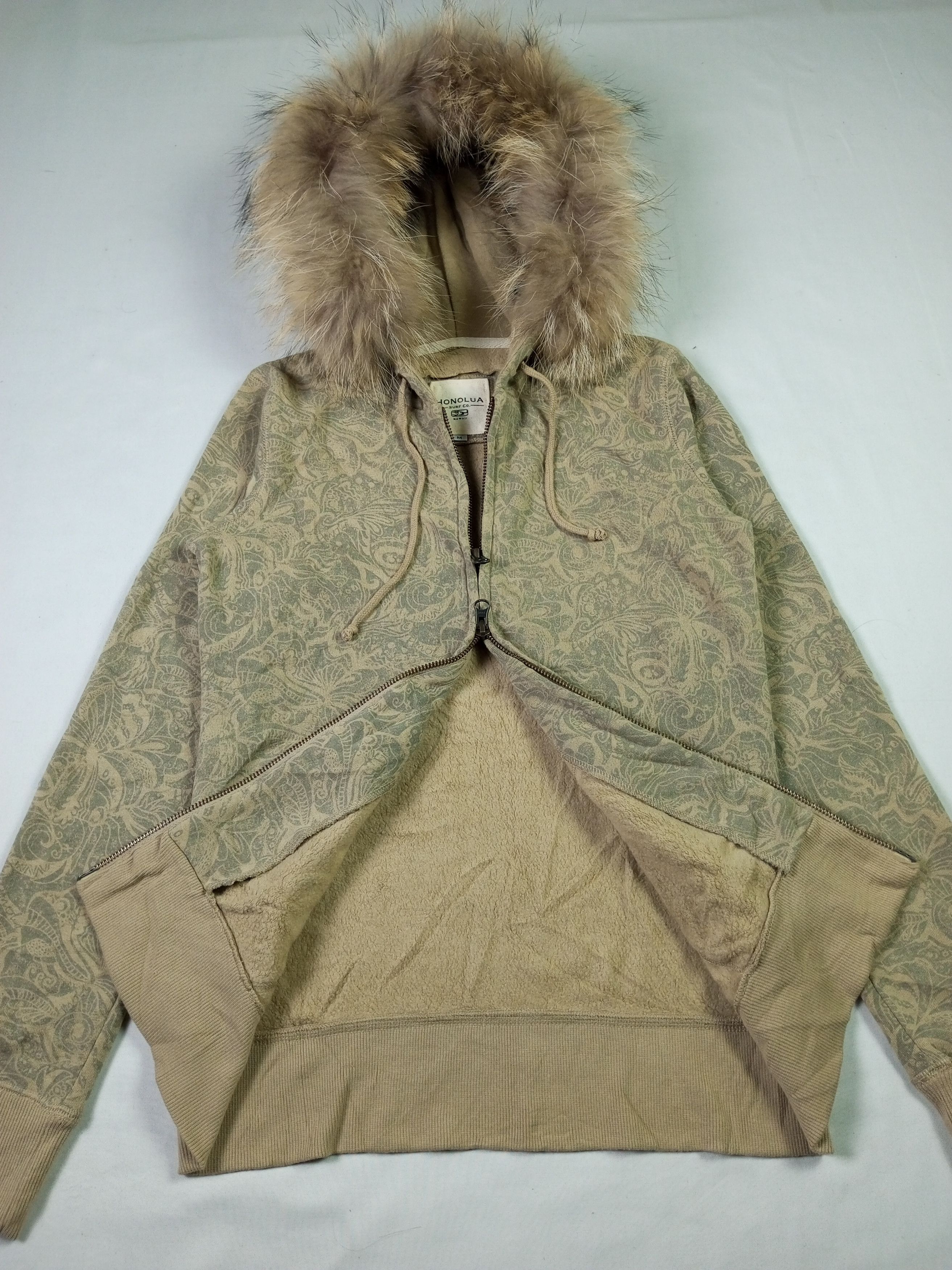 If Six Was Nine Crazy fur Hoodie Honolua Surf.co All Over Flower Print Size US M / EU 48-50 / 2 - 5 Thumbnail