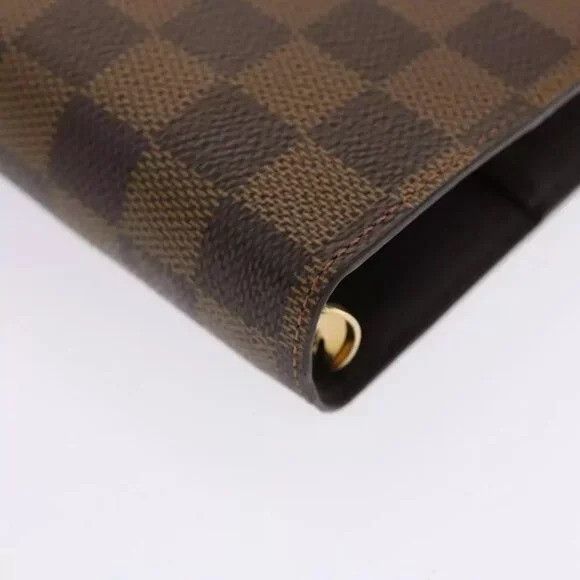 Louis Vuitton LOUIS VUITTON Damier Ebene Agenda GM Day Planner Cover Size ONE SIZE - 6 Thumbnail