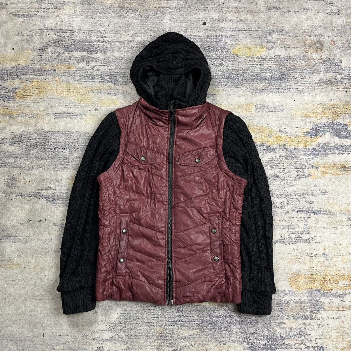 HIDEAWAYS Hideaways Nicole multi zipper knit hybrid jacket Size US S / EU 44-46 / 1 - 3 Thumbnail
