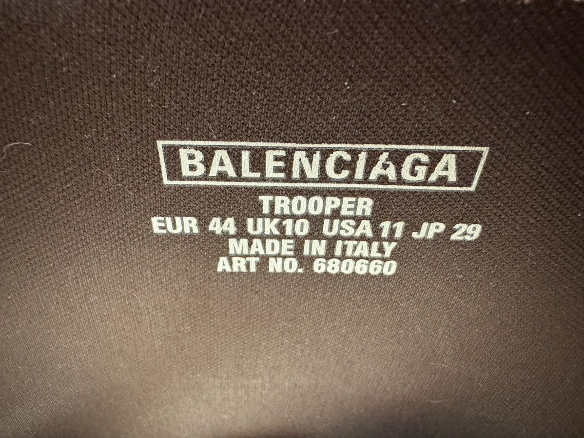 Balenciaga Balenciaga Trooper boot ‘coffee brown’ Size US 11 / EU 44 - 12 Thumbnail