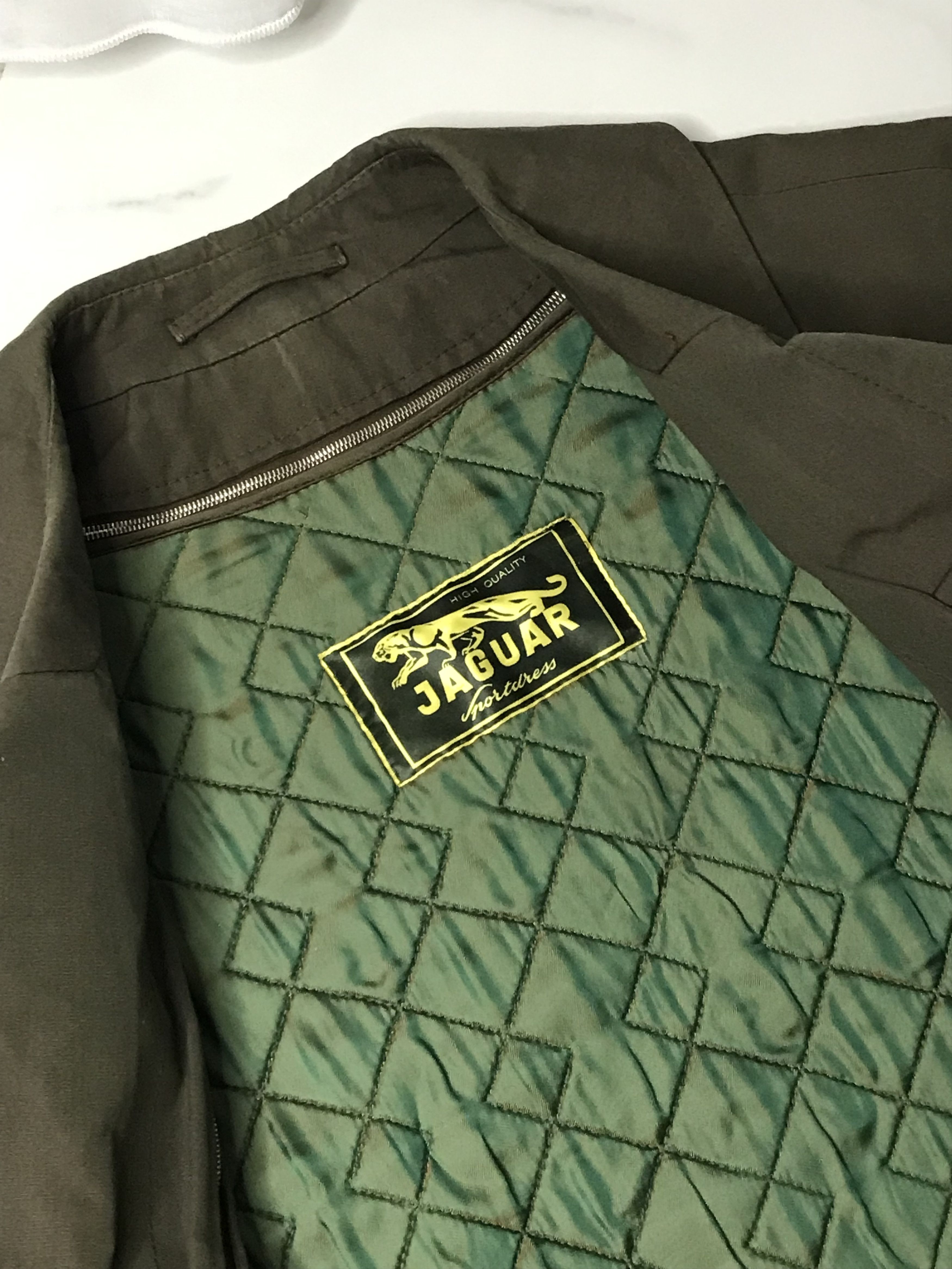 Vintage Jaguar airex thermoeinlage jackets trench men’s Size US L / EU 52-54 / 3 - 3 Thumbnail