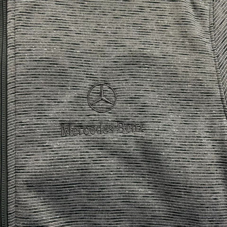 Port Authority Mercedes Benz Jacket Adults Small Gray Full Zip Fleece Mens Size US S / EU 44-46 / 1 - 3 Thumbnail