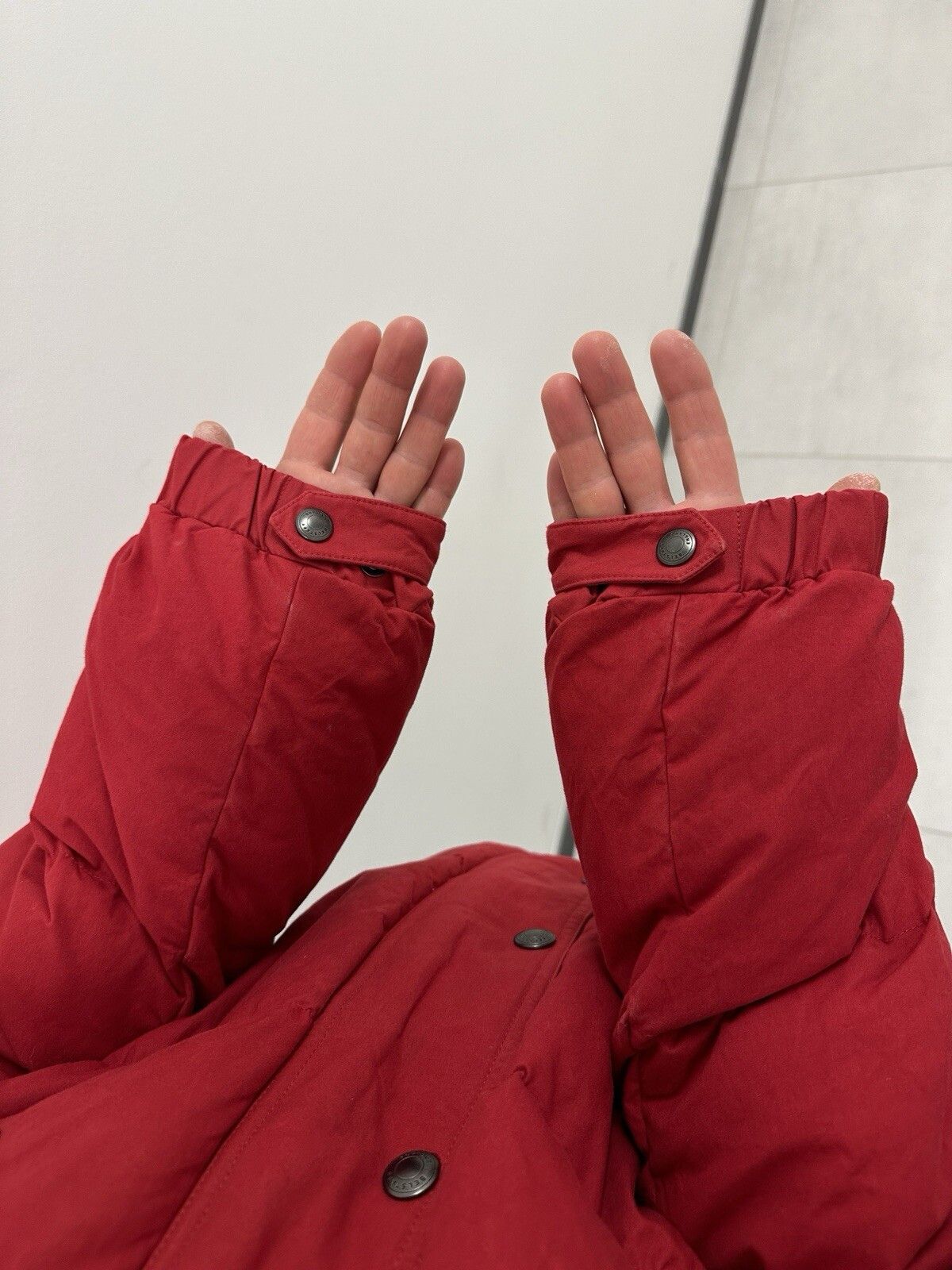 Belstaff DDP Belstaff Aviation Down Puffer Jacket Red Men Size US L / EU 52-54 / 3 - 14 Thumbnail