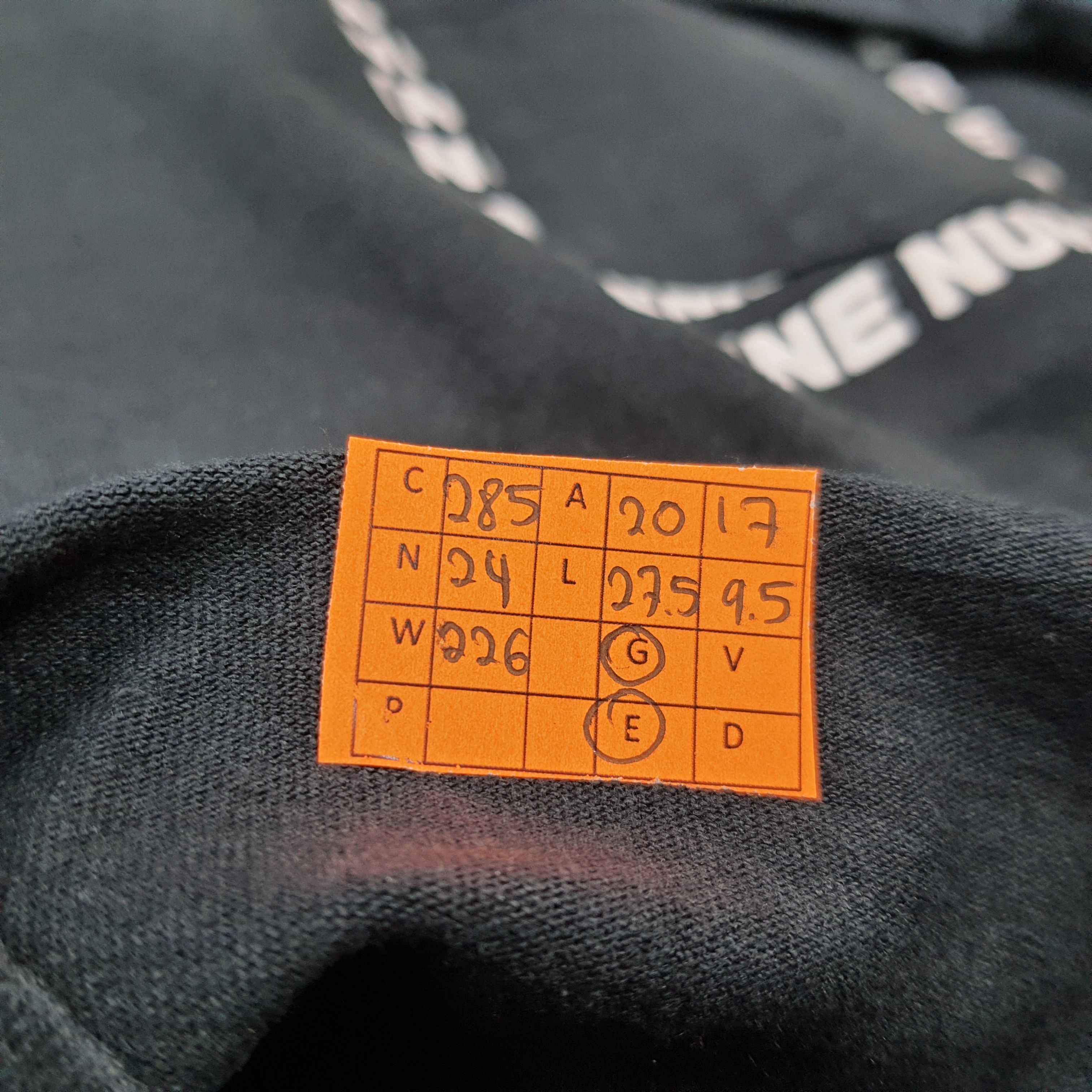 Number (N)ine Vintage Number Nine Denim Streetwear Tshirt C285N24 Size US M / EU 48-50 / 2 - 8 Thumbnail
