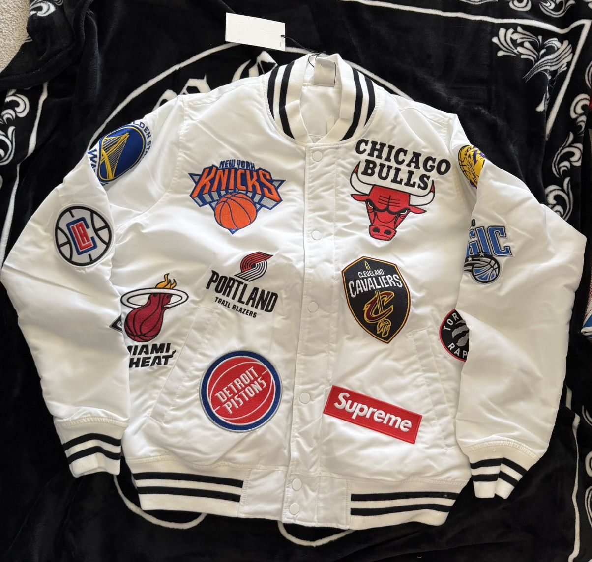 Supreme Supreme NBA Nike teams are arm-up jacket Size US S / EU 44-46 / 1 - 1 Thumbnail