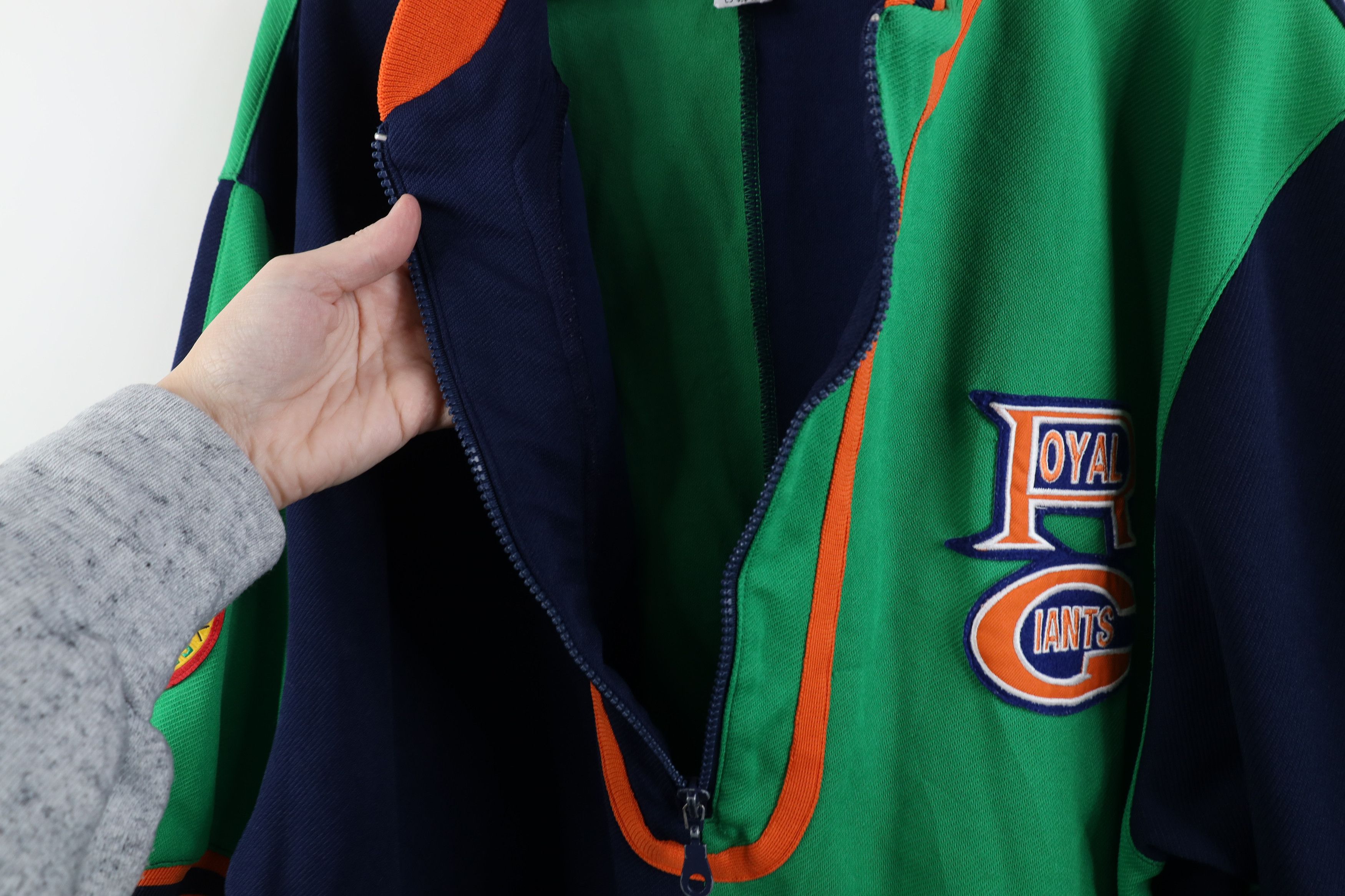 Vintage Vintage 90s League Baseball Royal Giants Pullover Jersey Size US XXL / EU 58 / 5 - 9 Thumbnail
