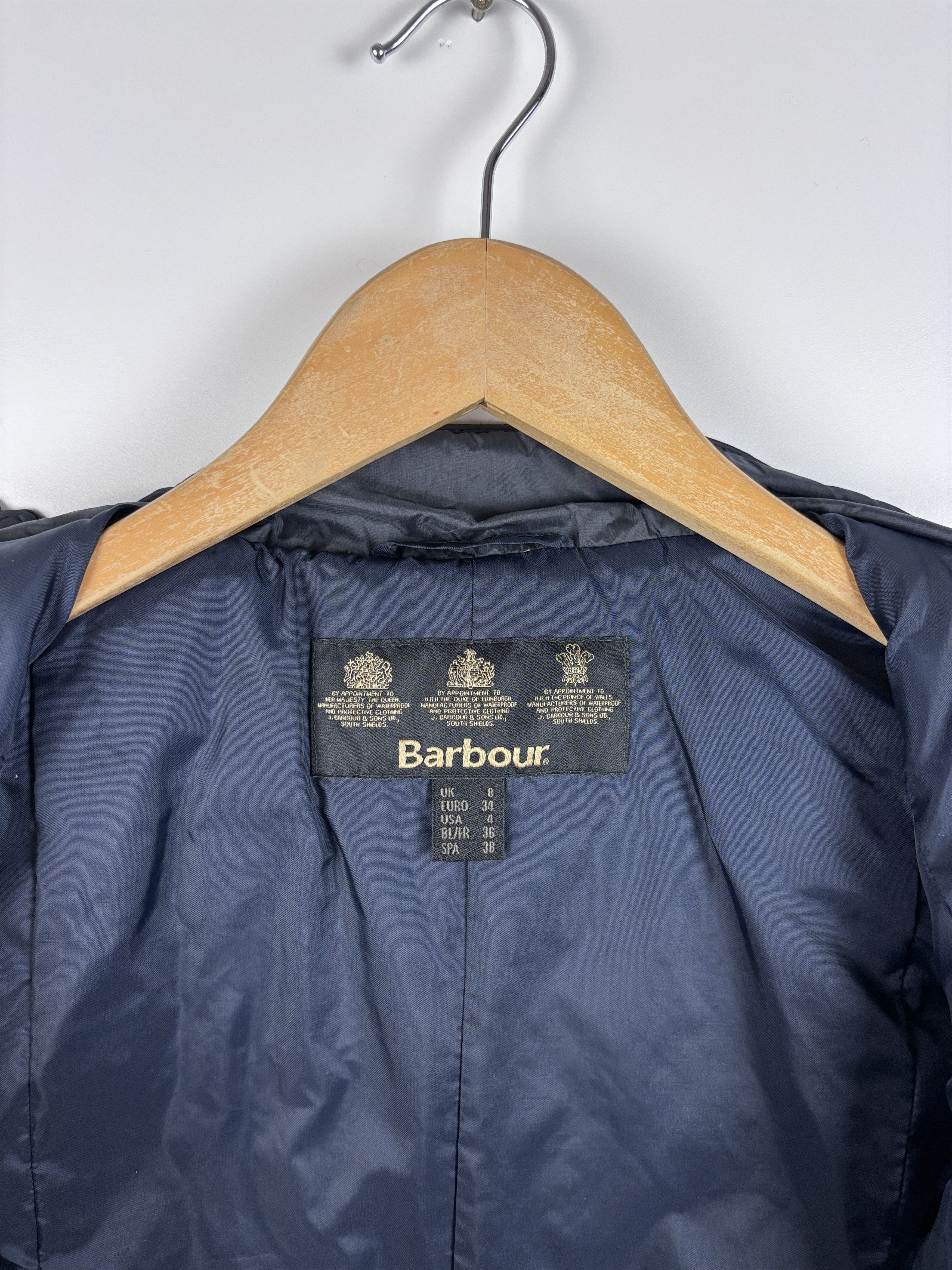 Barbour Barbour Flyweight Cavalry Quilted Jacket Blue Size US 4 Size S / US 4 / IT 40 - 6 Thumbnail