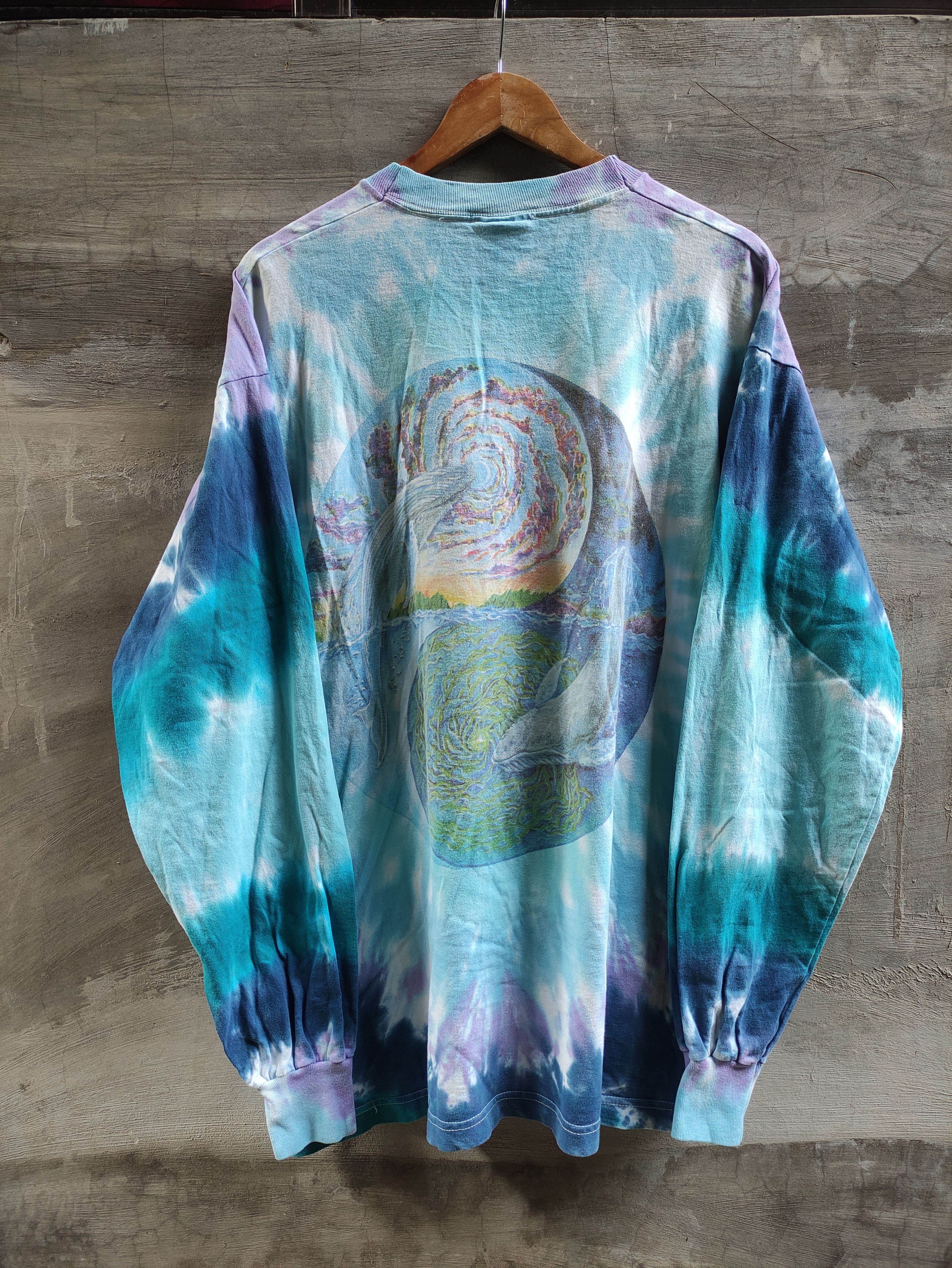 Vintage Vintage Jerry Jasper Tie Dye Yin Yang Dolphin Size US XL / EU 56 / 4 - 2 Thumbnail