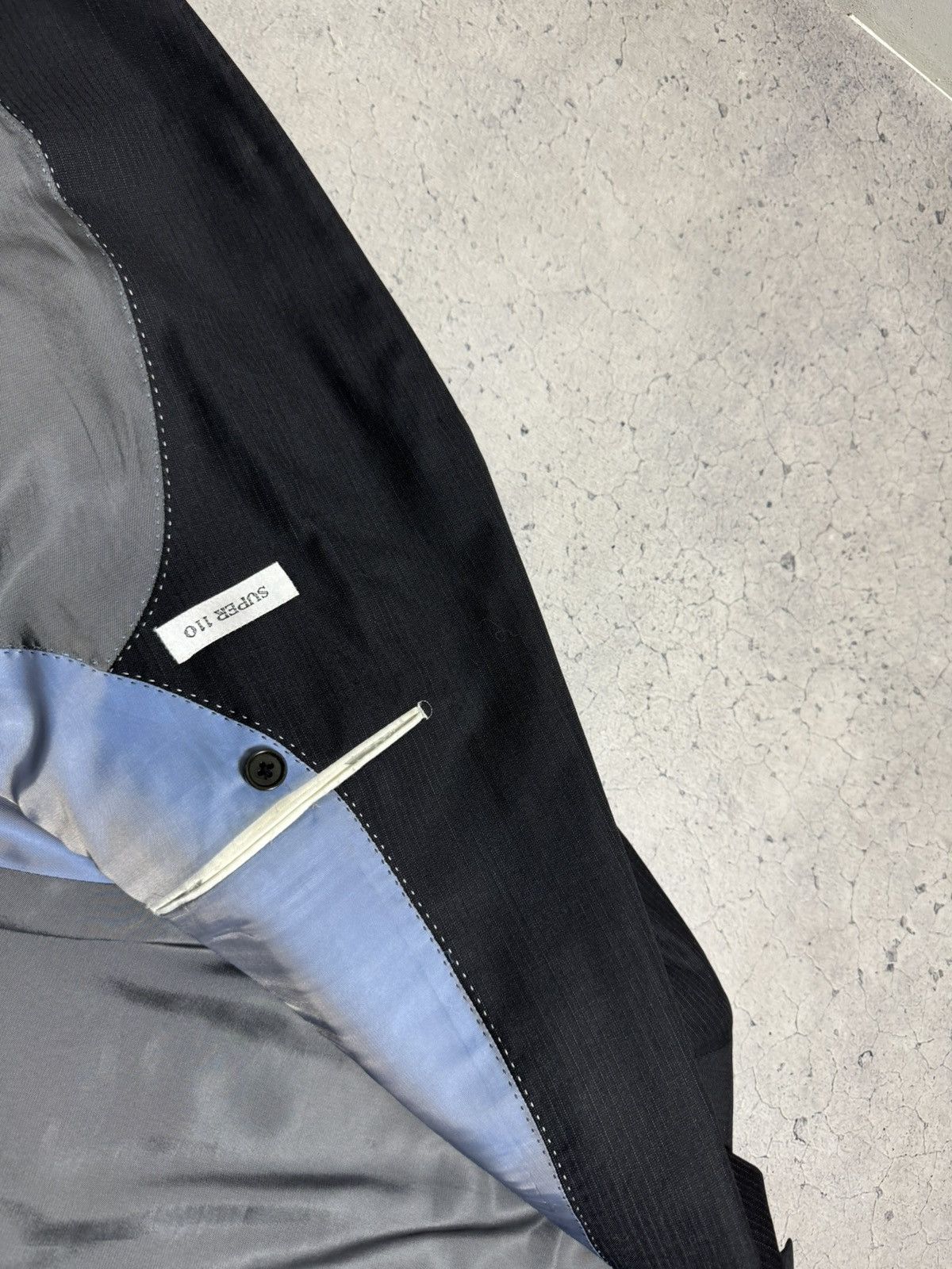 Balmain Balmain Wool Luxury Suit Blazer & Pants Size 52 Size 42L - 9 Thumbnail