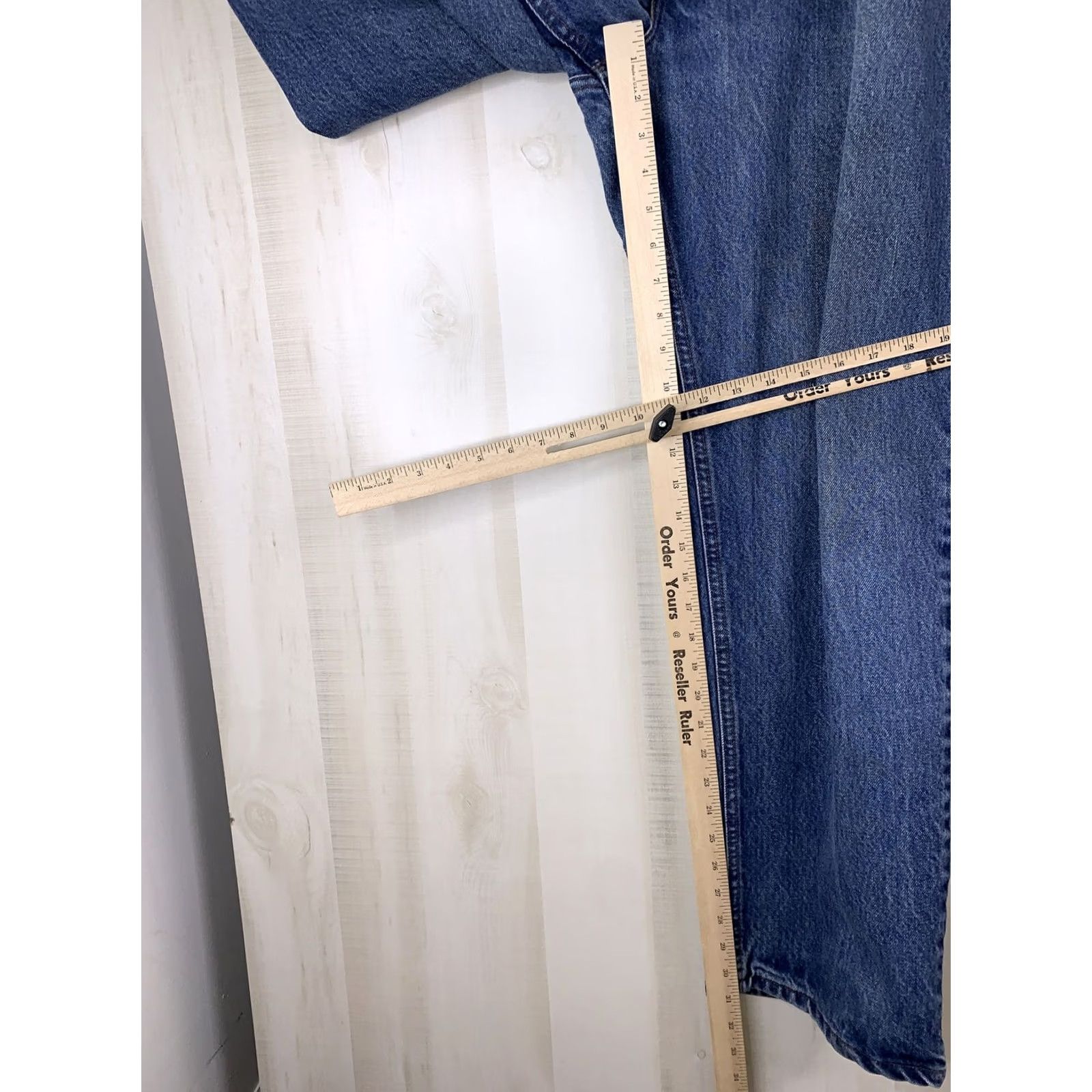 Carhartt Carhartt FR Jeans Mens Denim Straight Leg 40x32 11196 Blue Cotton Denim Fire Resistant Work Jeans Regular Mens Size US 40 / EU 56 - 3 Thumbnail