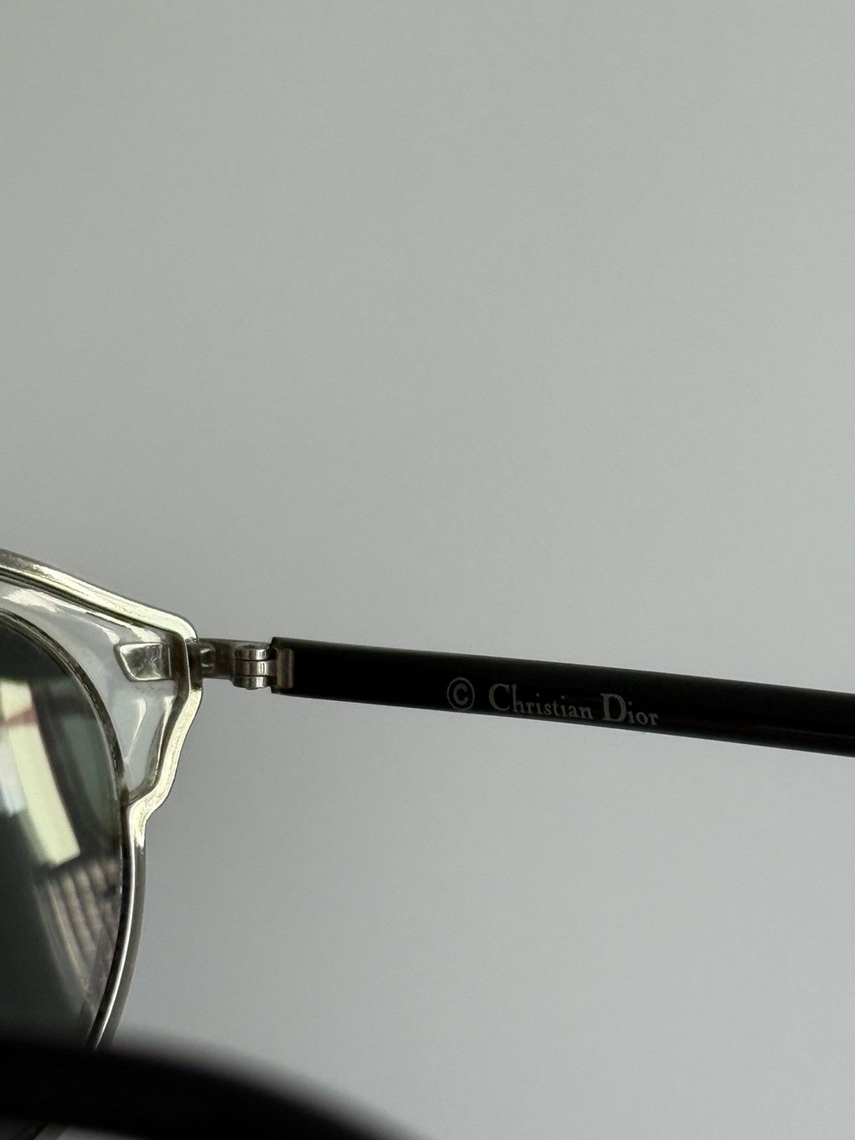 Dior Christian Dior Silver Studded SoRealS Mirrored Sunglasses Size ONE SIZE - 9 Thumbnail