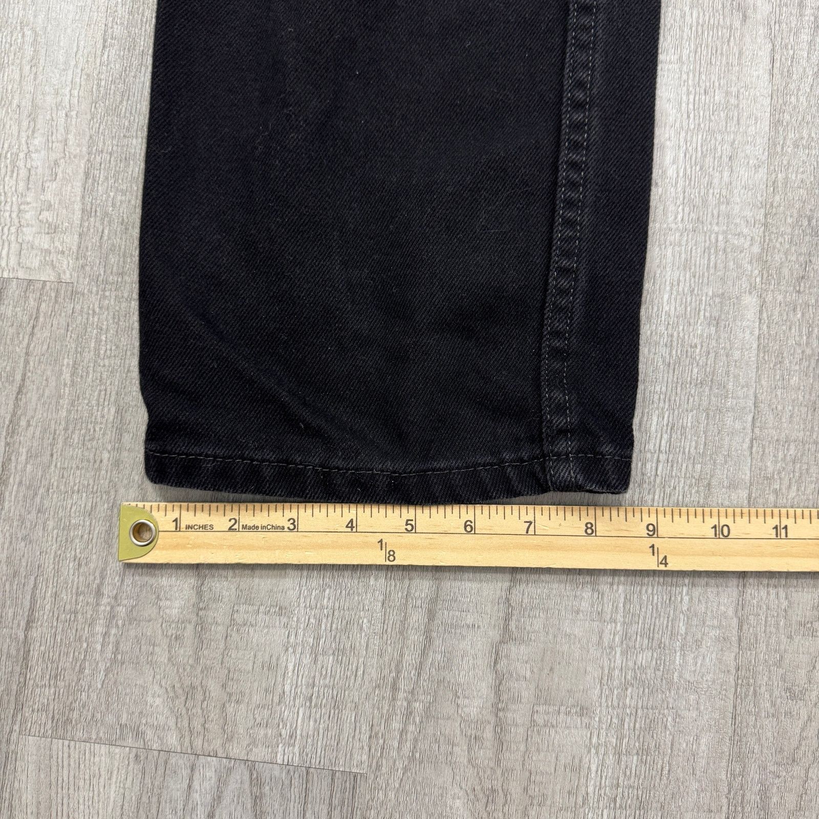 Levi's Levis 550 Relaxed Fit Jeans Men's 34 x 30 Black Denim Cowboy Size US 34 / EU 50 - 8 Thumbnail