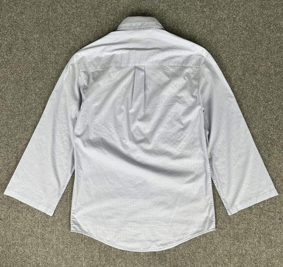 Maison Margiela Maison Margiela - Line 4 Roll Up Sleeve Double Collar Shirt Size XS / US 0-2 / IT 36-38 - 8 Thumbnail