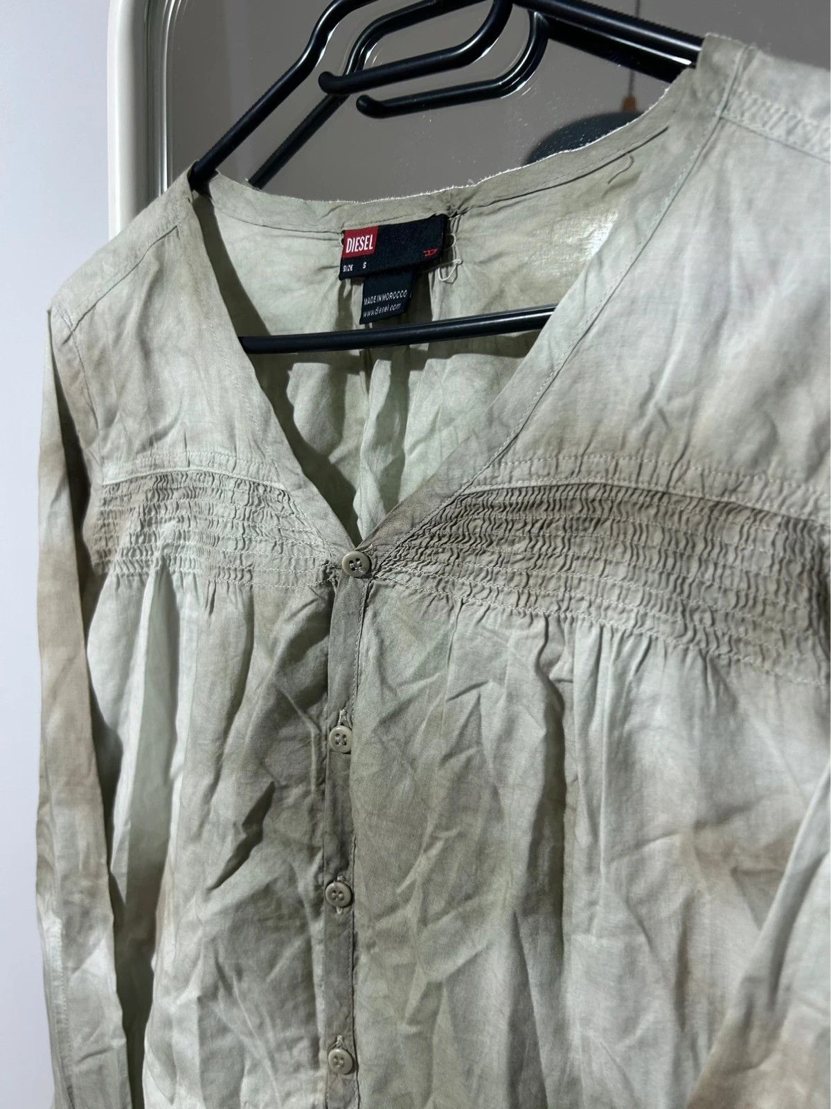 Diesel Diesel Vintage Button Up Blouse Size S / US 4 / IT 40 - 4 Thumbnail