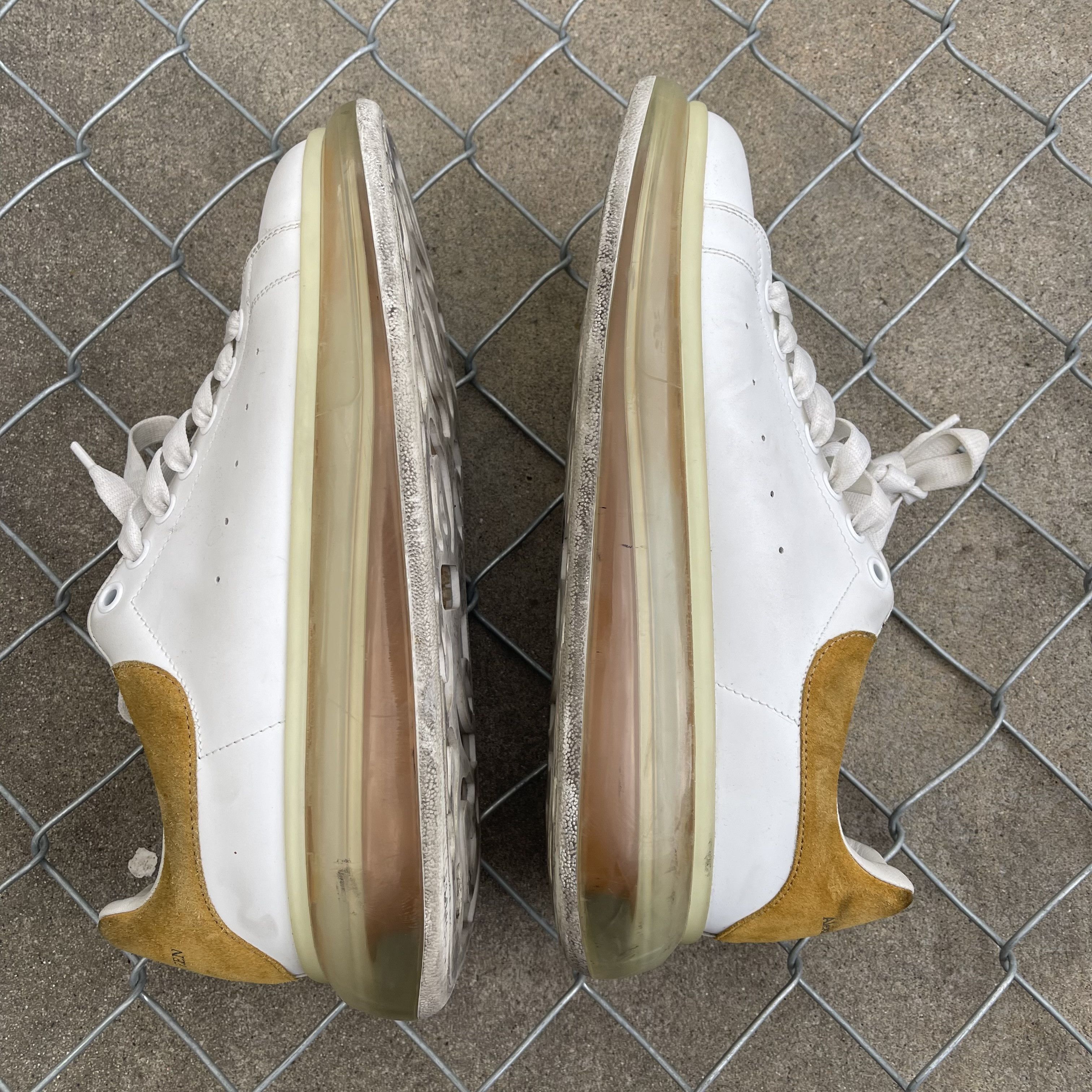 Alexander McQueen × Designer Alexander McQueen Mineral Yellow Sneakers Size US 10 / EU 43 - 3 Thumbnail
