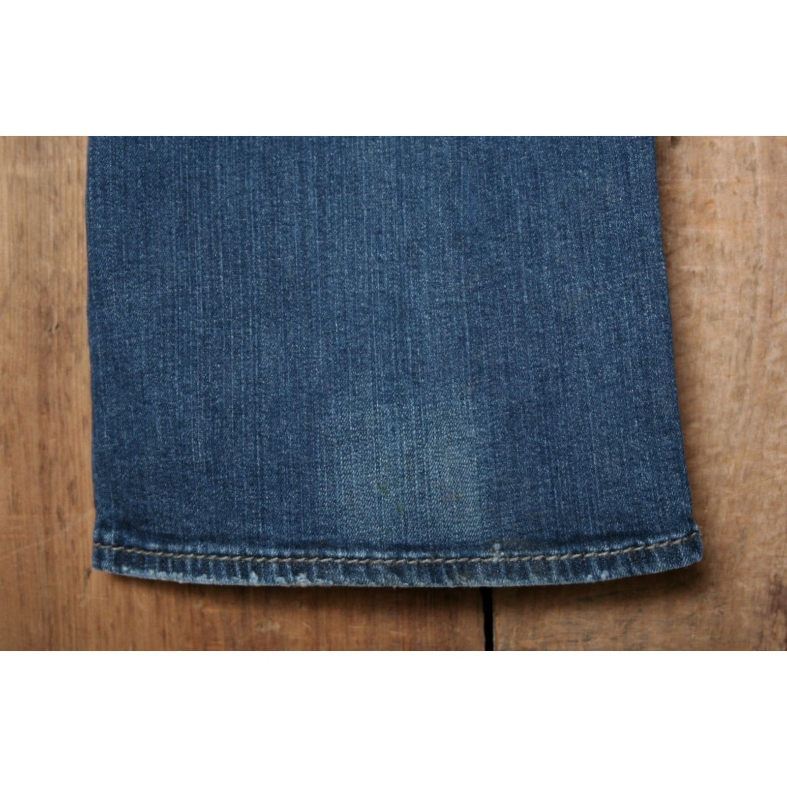 Silver Jeans Co. SILVER Jeans Aiko Bootcut Denim Jeans Sz. 44 Blue Women Inseam 29" Regular Mid Rise 8.5-10.5in Cotton Blend Beige? (color already blue) Size 30" / US 8 / IT 44 - 5 Thumbnail