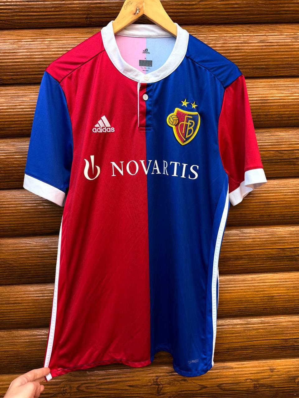 Adidas BASEL 2017 HOME FOOTBALL SHIRT SOCCER JERSEY ADIDAS Size L Size US L / EU 52-54 / 3 - 1 Thumbnail